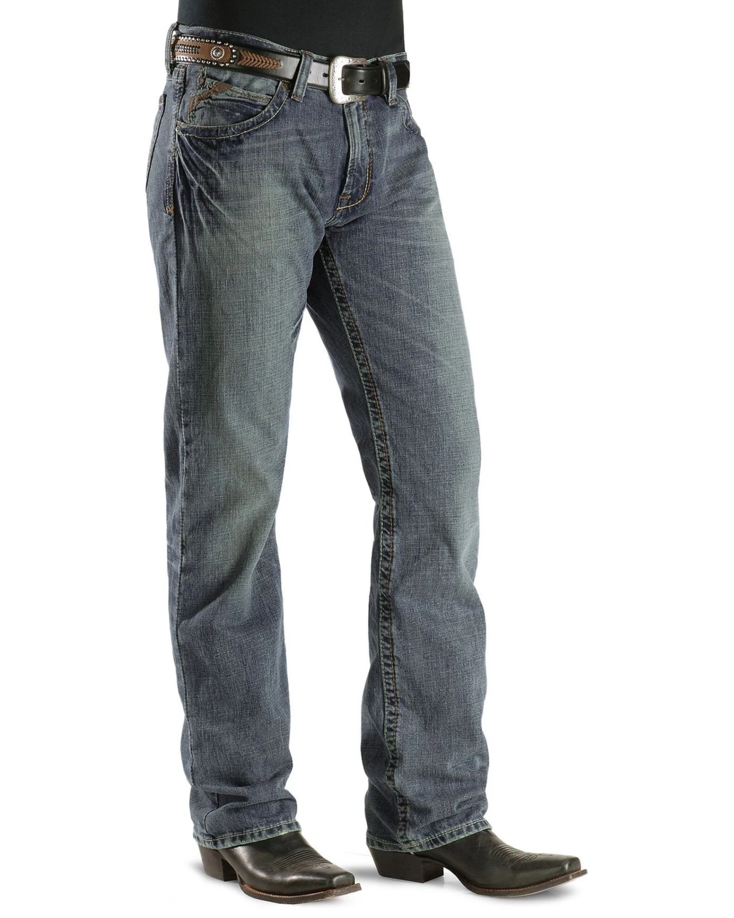 Ariat Denim Jeans - M4 Scoundrel Relaxed Fit - Image 2