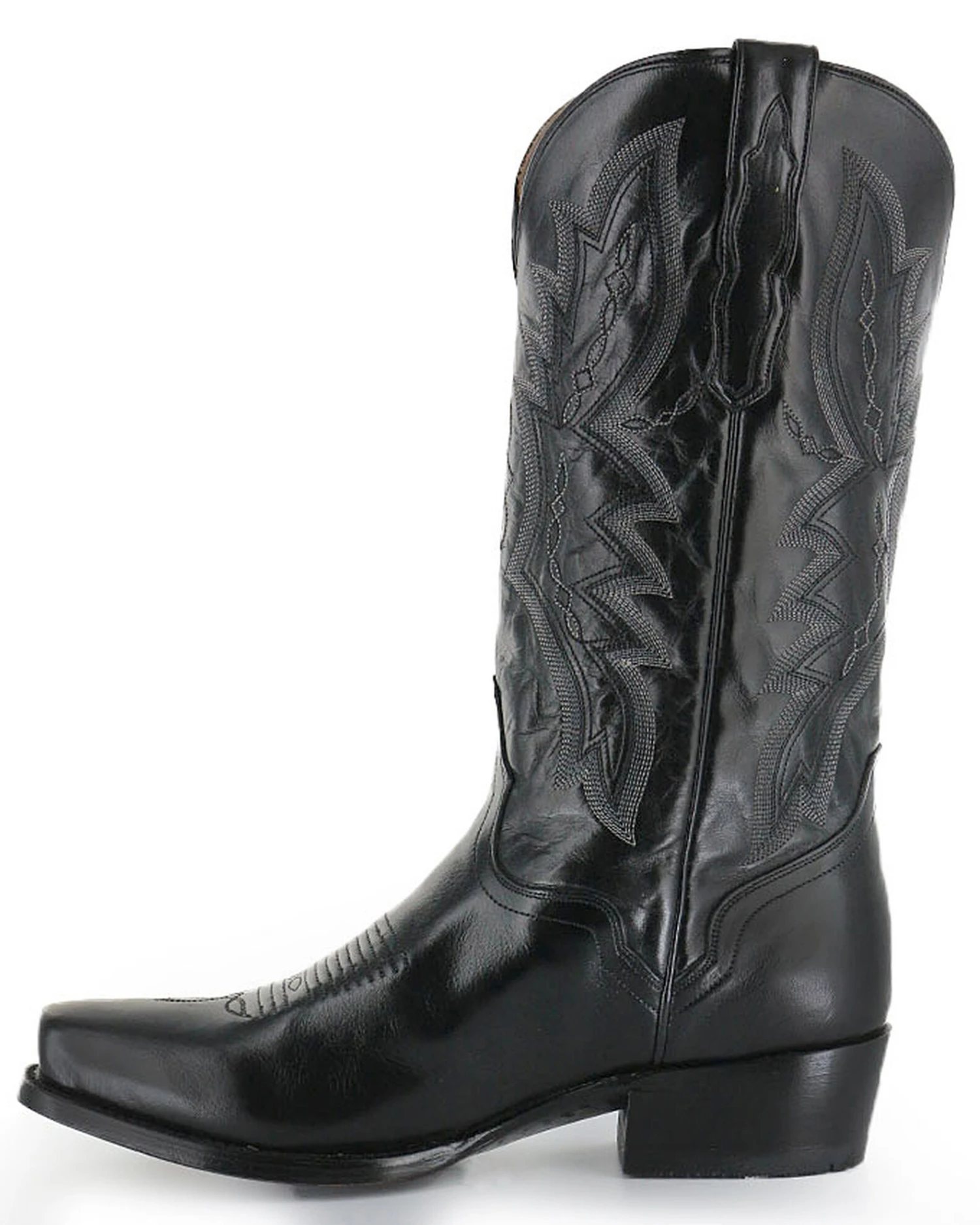 El Dorado Men's Handmade Vanquished Calf Western Boots - Square Toe - Image 3