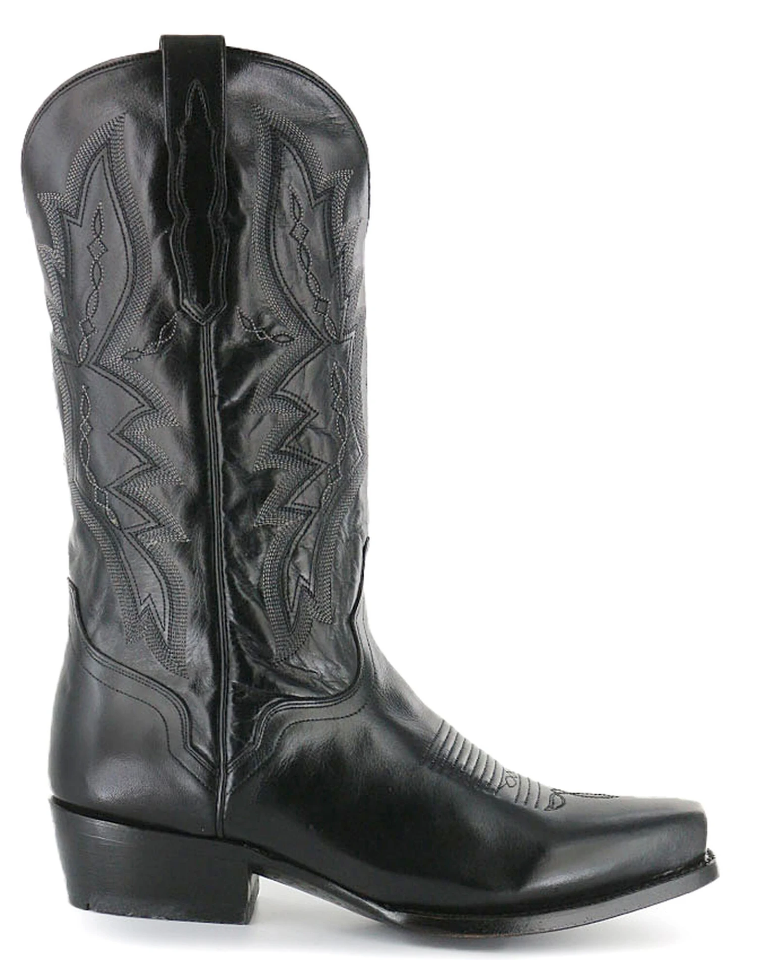 El Dorado Men's Handmade Vanquished Calf Western Boots - Square Toe