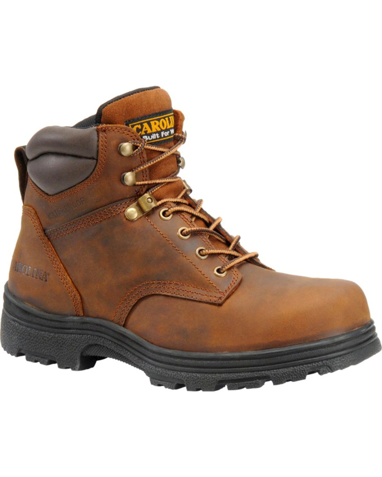 Carolina Men's 6" Waterproof Work Boots - Steel Toe - Image 5