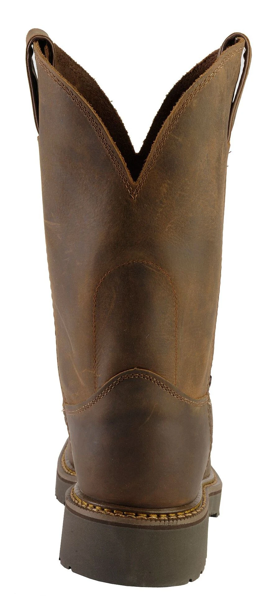 Justin Men's J-Max Balusters Electrical Hazard Pull-On Work Boots - Soft Toe - Image 7