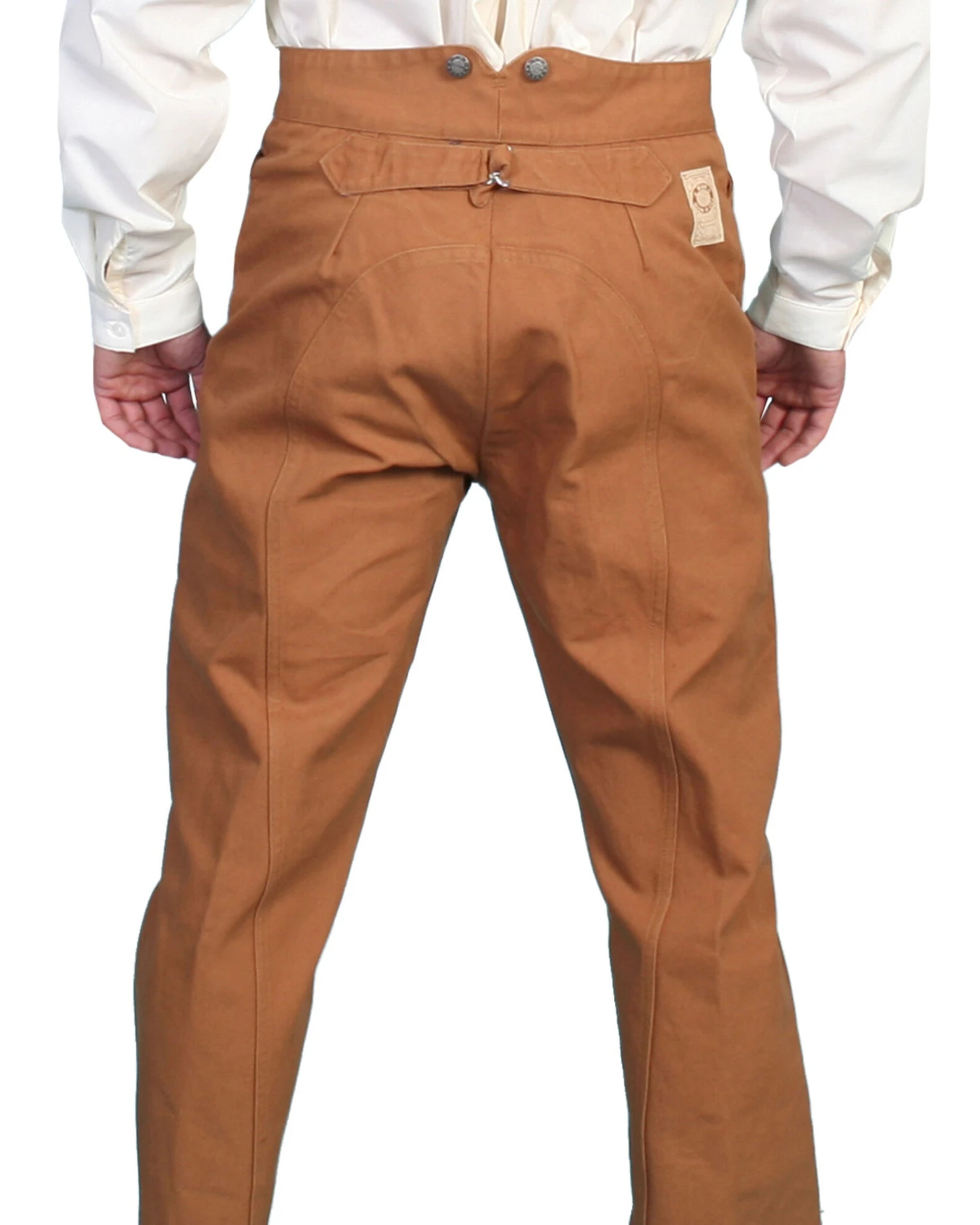 Wahmaker By Scully Men's Canvas Saddle Seat Pants - Image 2