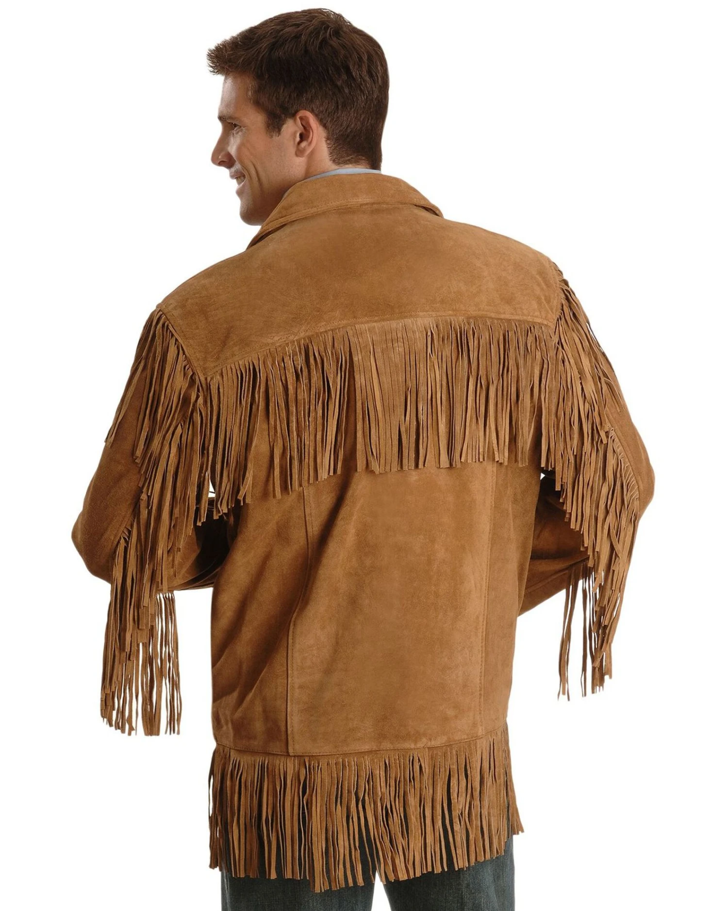 Liberty Wear Men's Suede Fringe Western Jacket - Big & Tall - Image 2