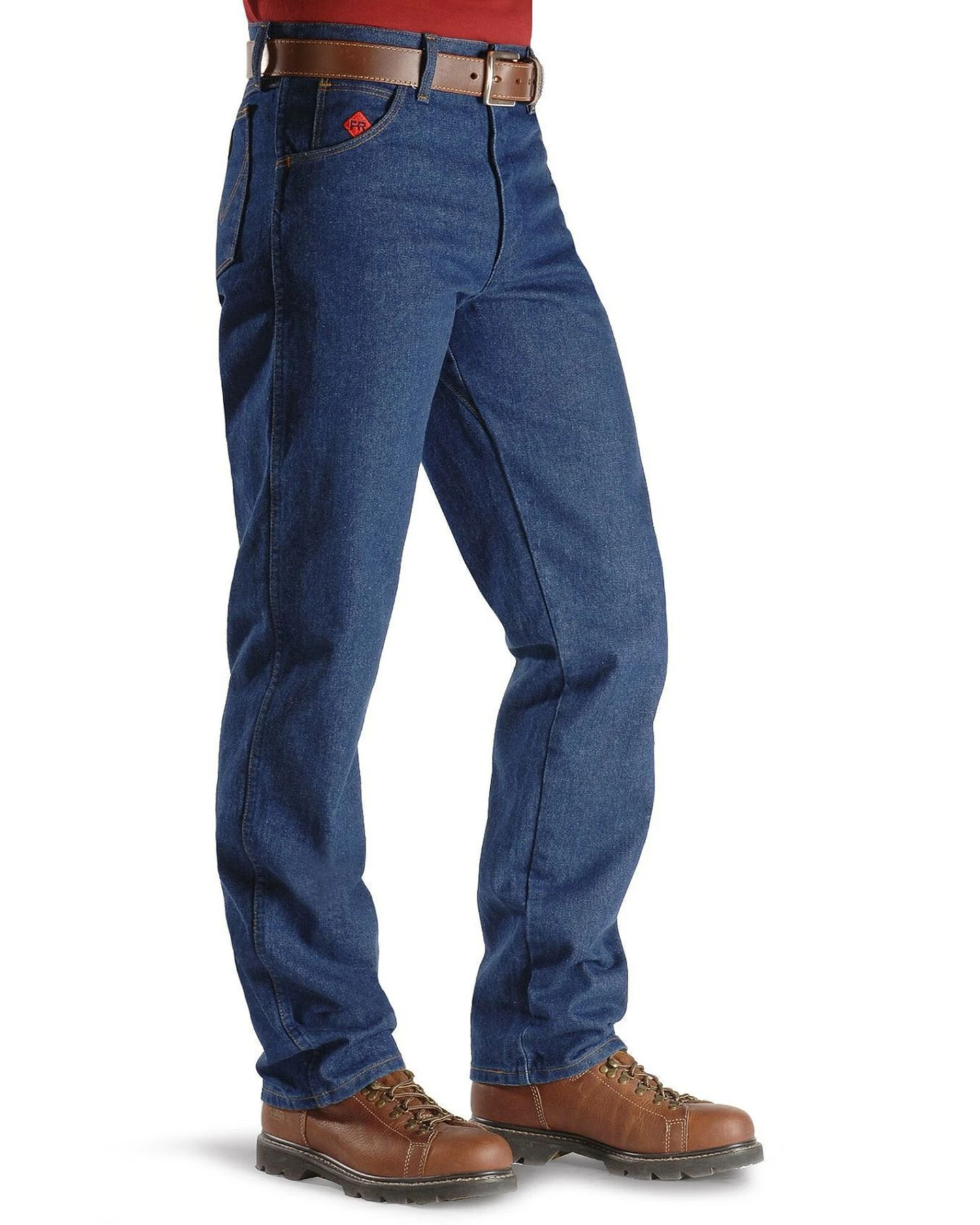 Wrangler Men's FR Relaxed Fit Work Jeans - Image 2