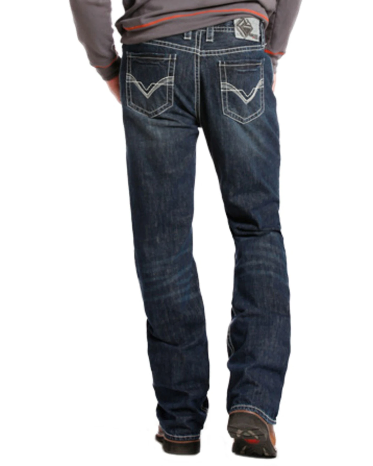 Rock & Roll Denim Men's FR Double Barrel Relaxed Fit Bootcut Jeans - Image 3