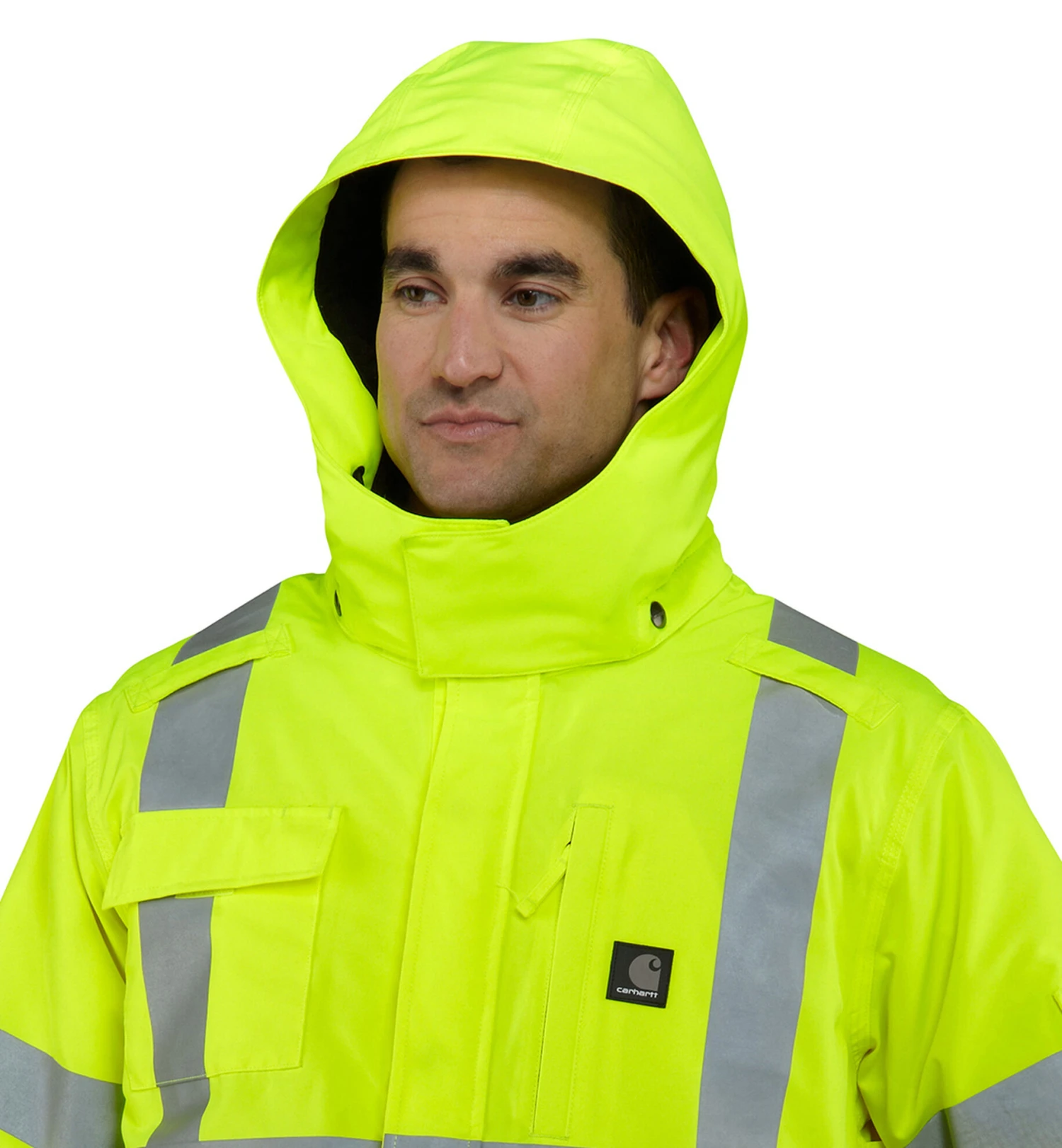 Carhartt High-Visibility Class 3 Waterproof Jacket - Big & Tall - Image 2