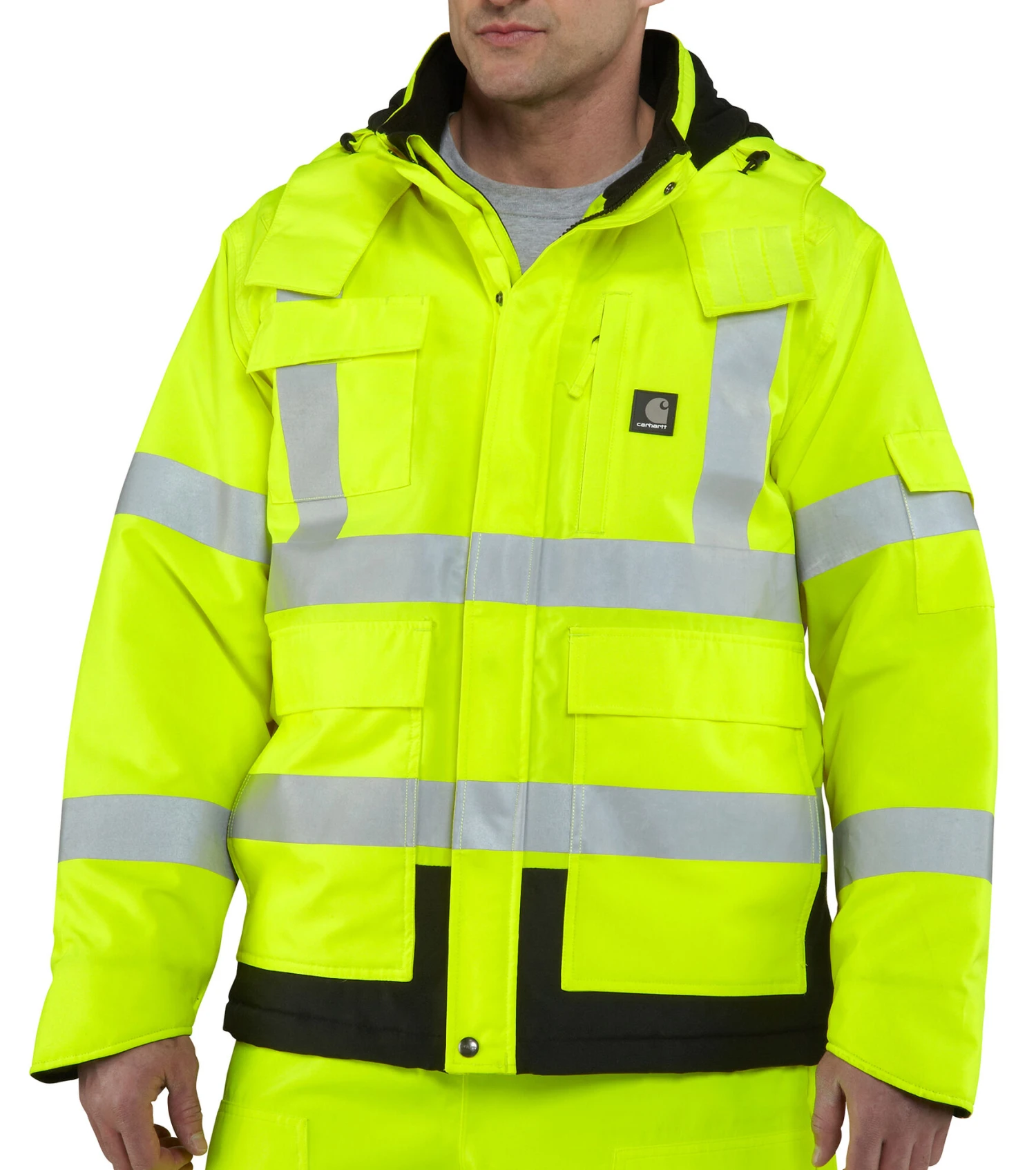 Carhartt High-Visibility Class 3 Waterproof Jacket - Big & Tall - Image 5