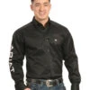 Ariat Men's Long Sleeve Logo Long Sleeve Western Shirt