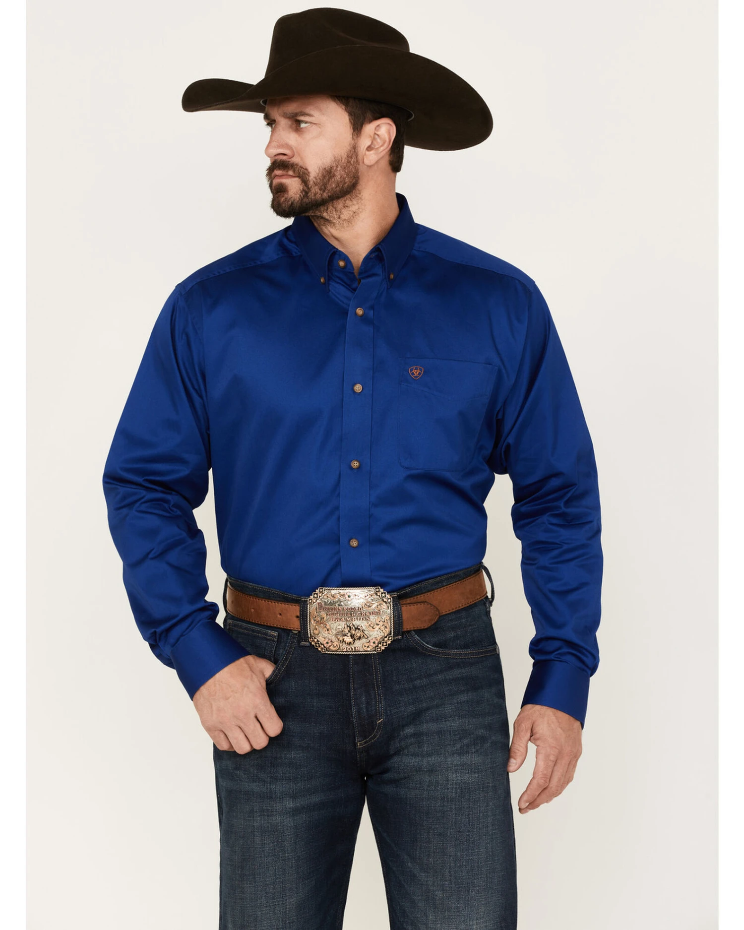 Ariat Men's Twill Long Sleeve Button-Down Shirt - Image 2