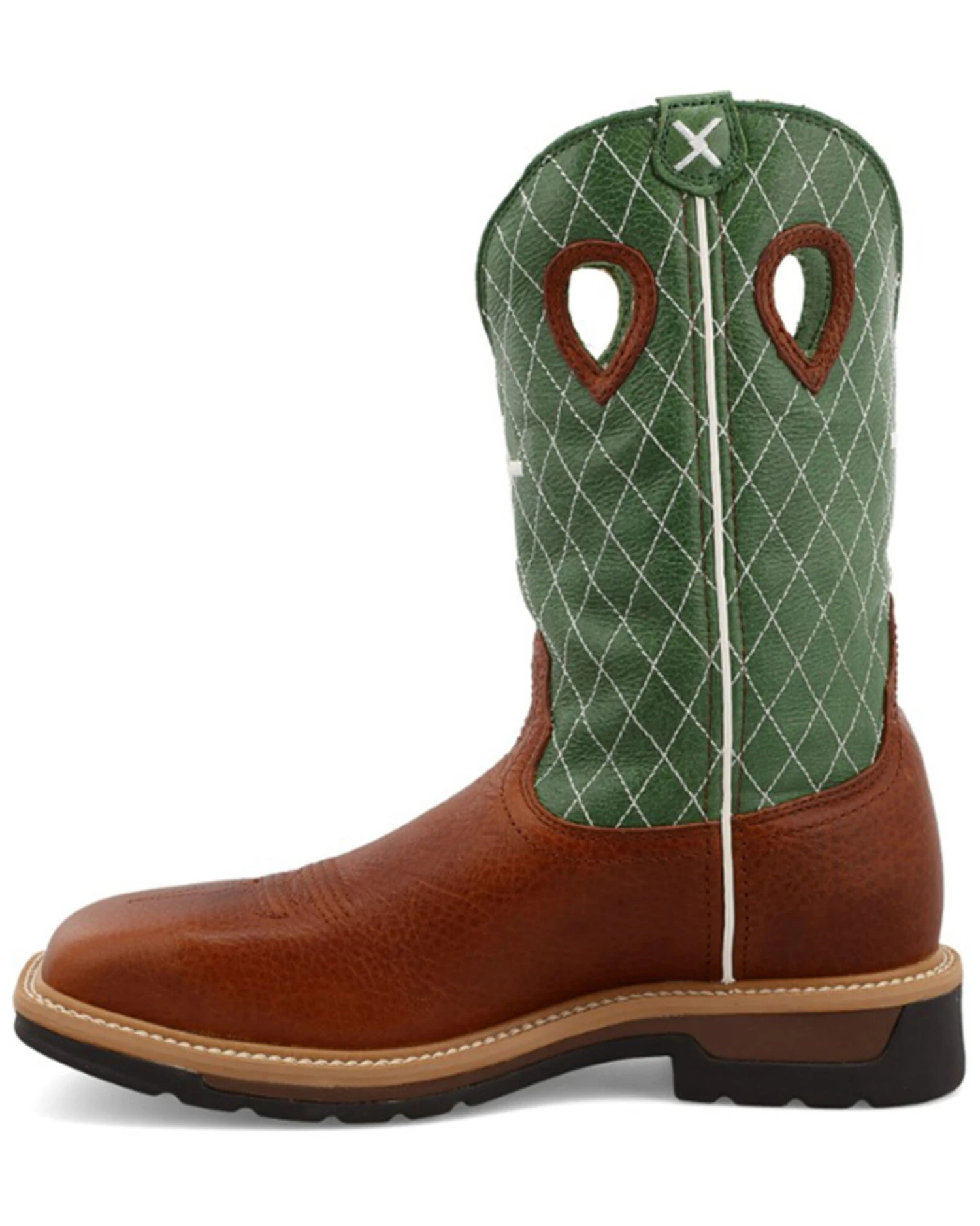 Twisted X Men's 12" Western Work Boots - Steel Toe - Image 2