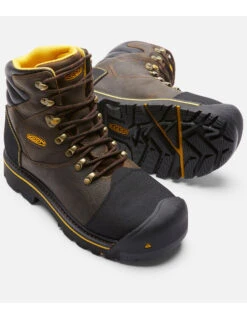 Keen Men's 6" Milwaukee Work Boots - Steel Toe