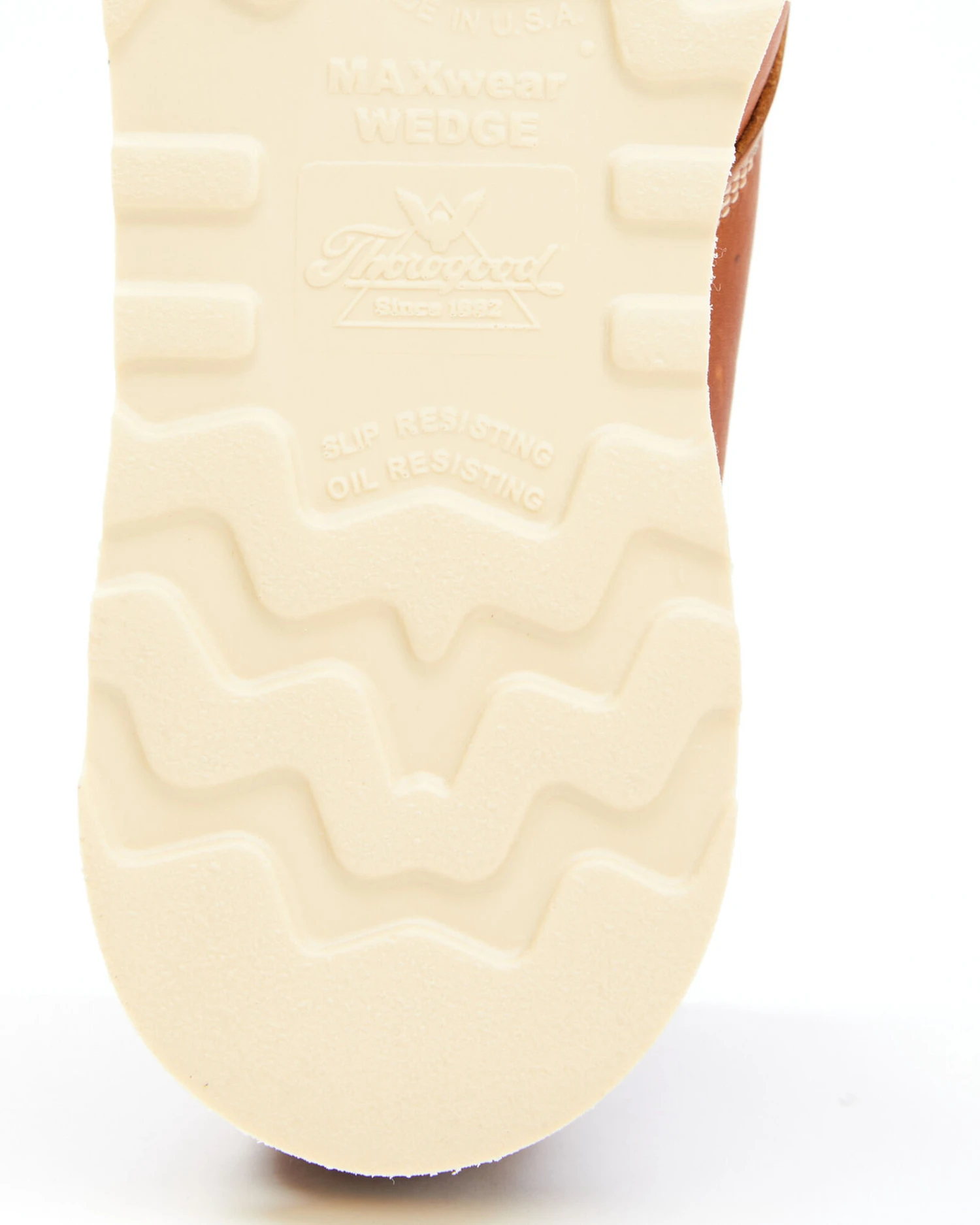 Thorogood Men's 6" American Heritage Made In The USA Wedge Sole Work Boots - Soft Toe - Image 4