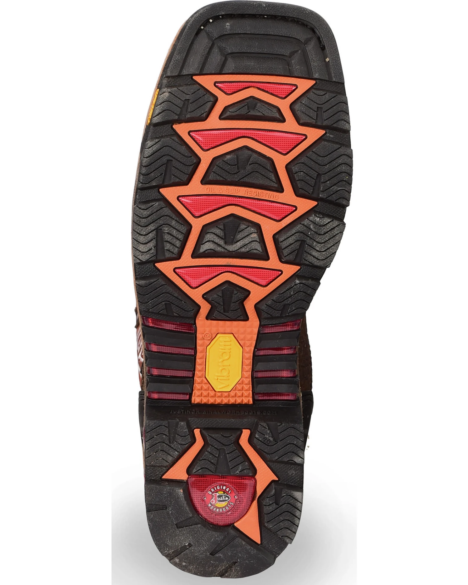 Justin Men's Roughneck EH Waterproof Work Boots - Steel Toe - Image 4