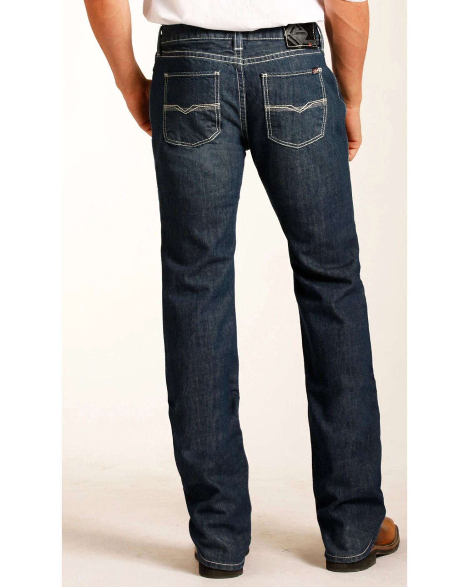 Rock & Roll Denim Men's Pistol FR Straight Jeans - Image 4