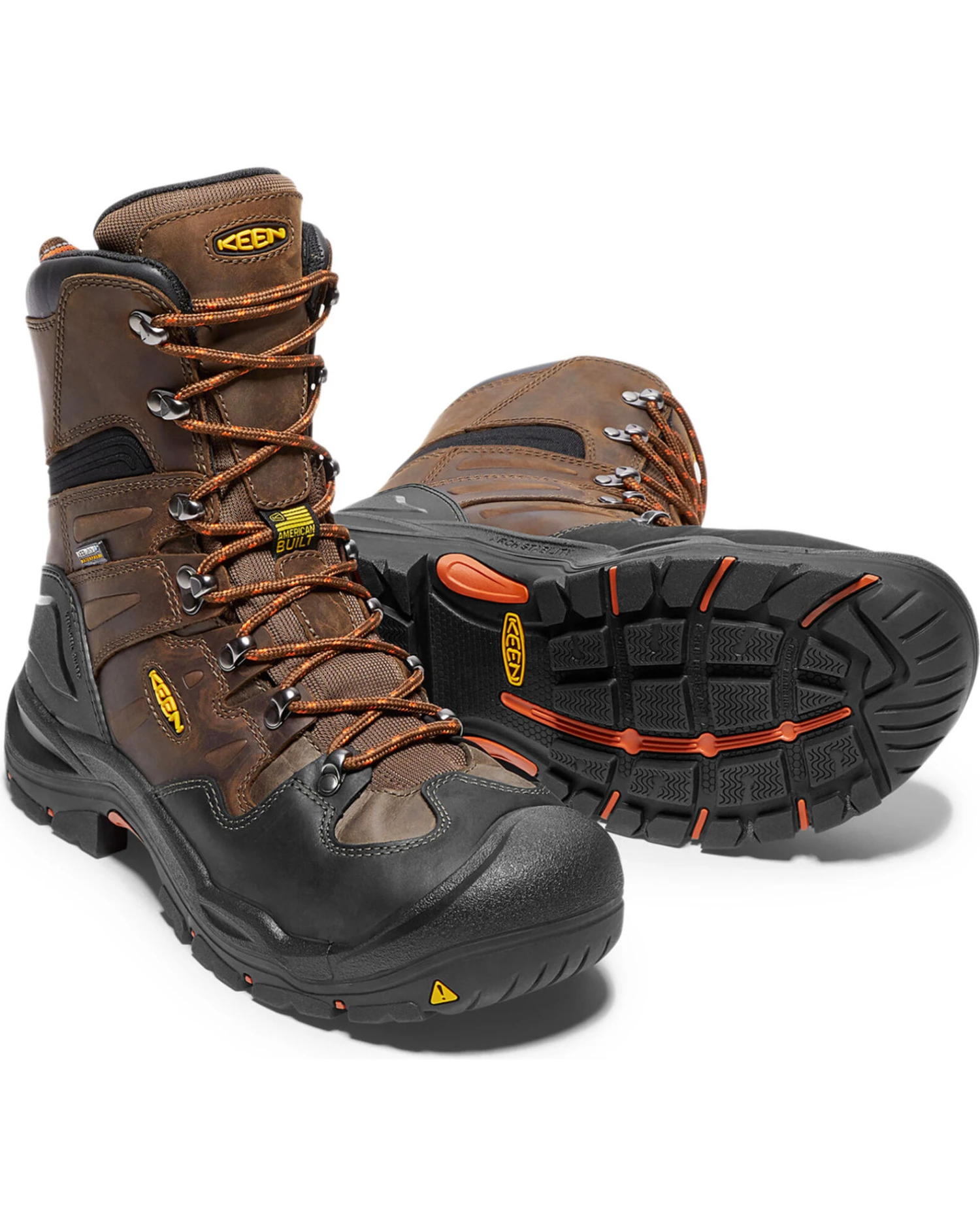 Keen Men's Coburg 8" Waterproof Boots - Steel Toe - Image 4