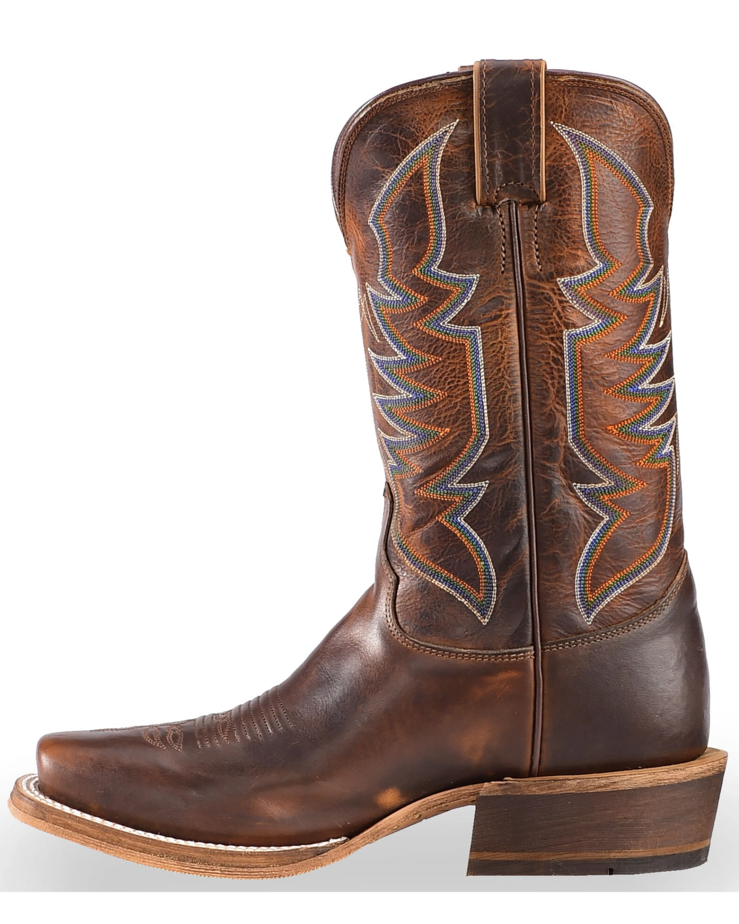 Justin Men's Bent Rail Men's Navigator Western Boots - Square Toe - Image 7