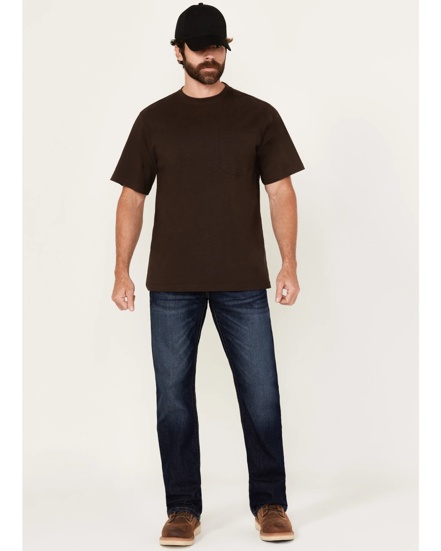 Ariat Men's Rebar M4 Edge Low Rise Maritime Wash Bootcut Jeans - Image 2