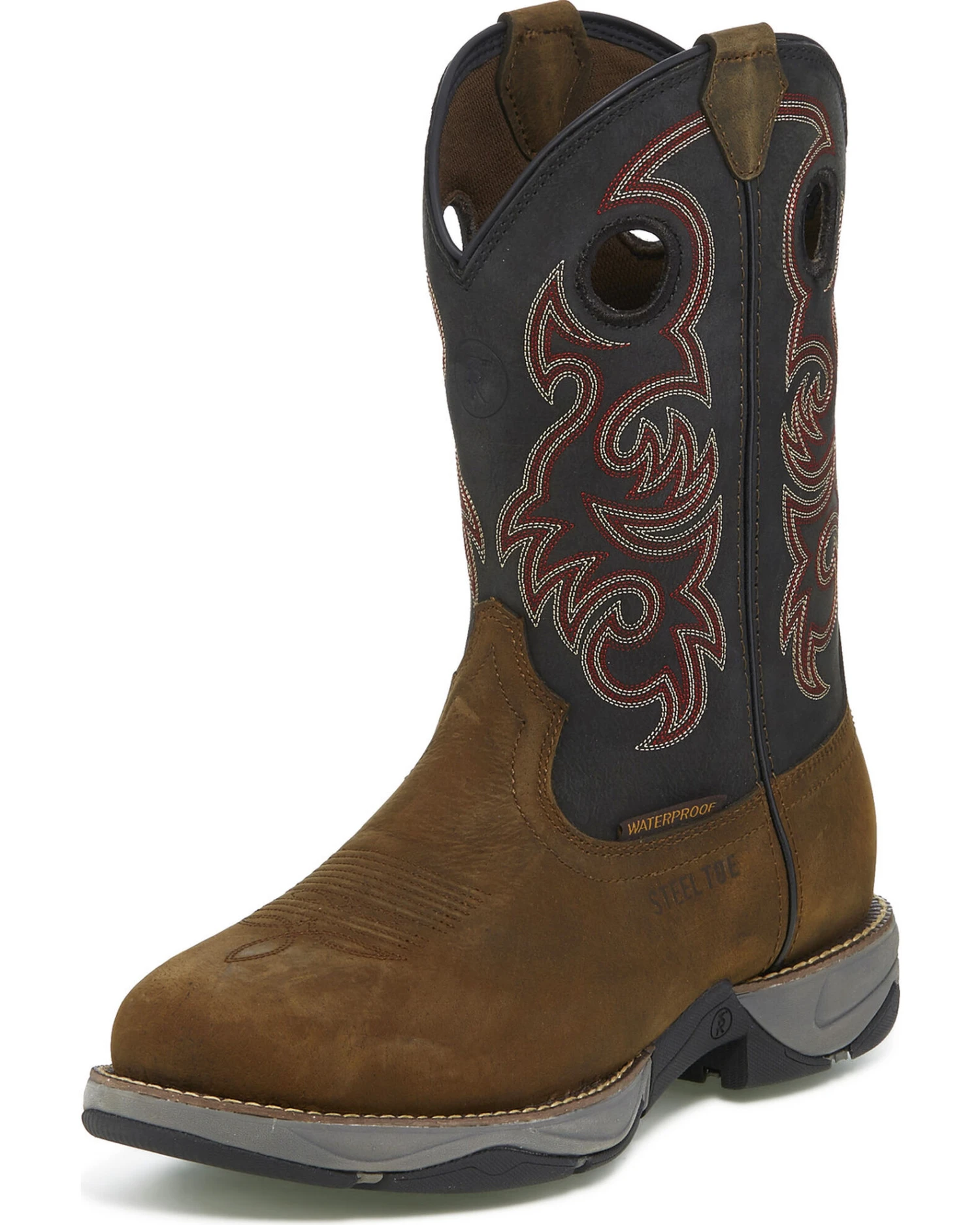 Tony Lama Men's Junction Waterproof Western Work Boots - Steel Toe - Image 2