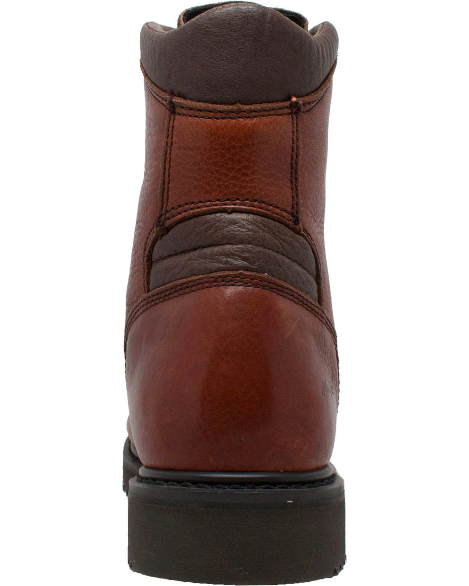 Ad Tec Men's 8" Tumbled Leather Work Boots - Soft Toe - Image 3