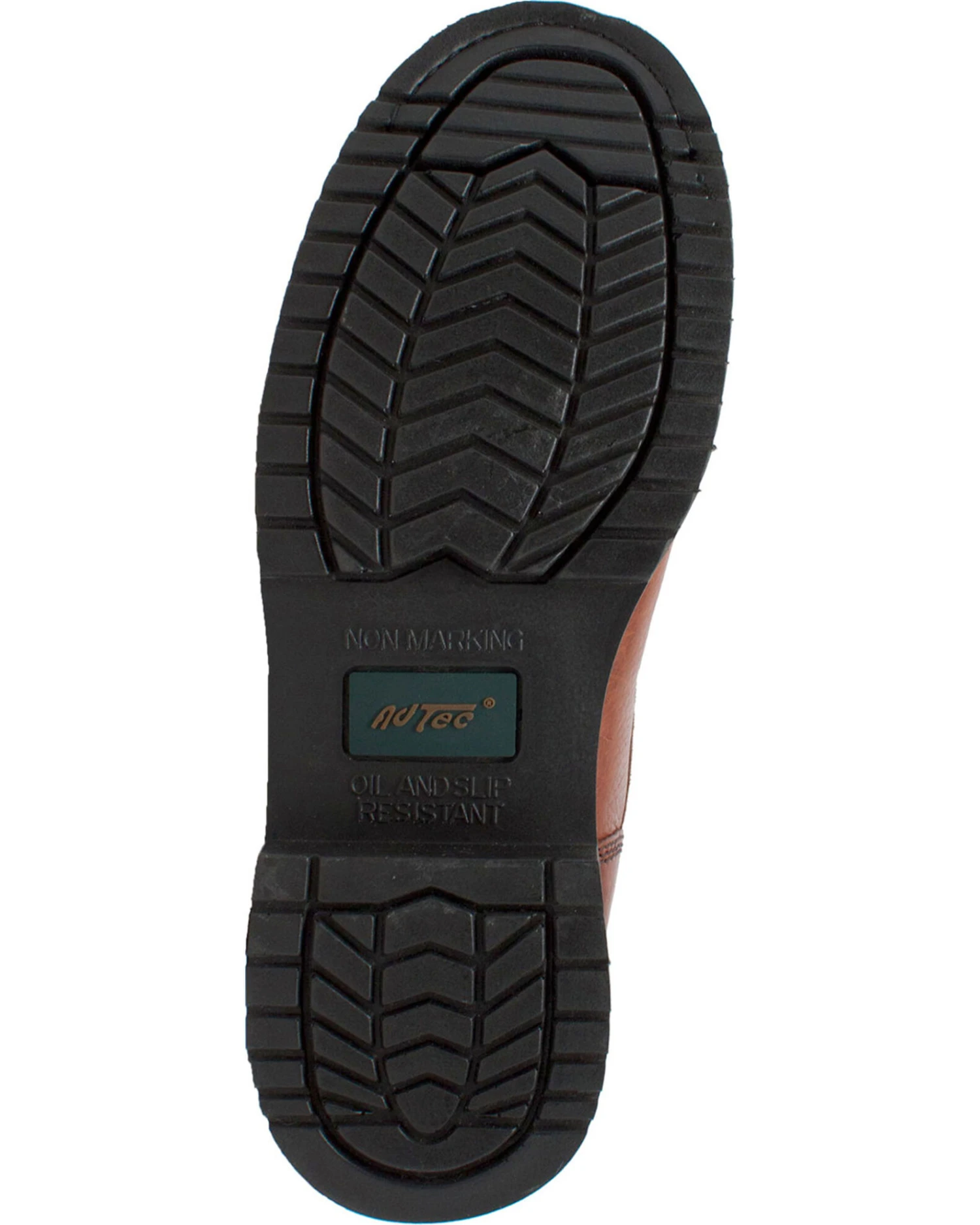 Ad Tec Men's 8" Tumbled Leather Work Boots - Soft Toe