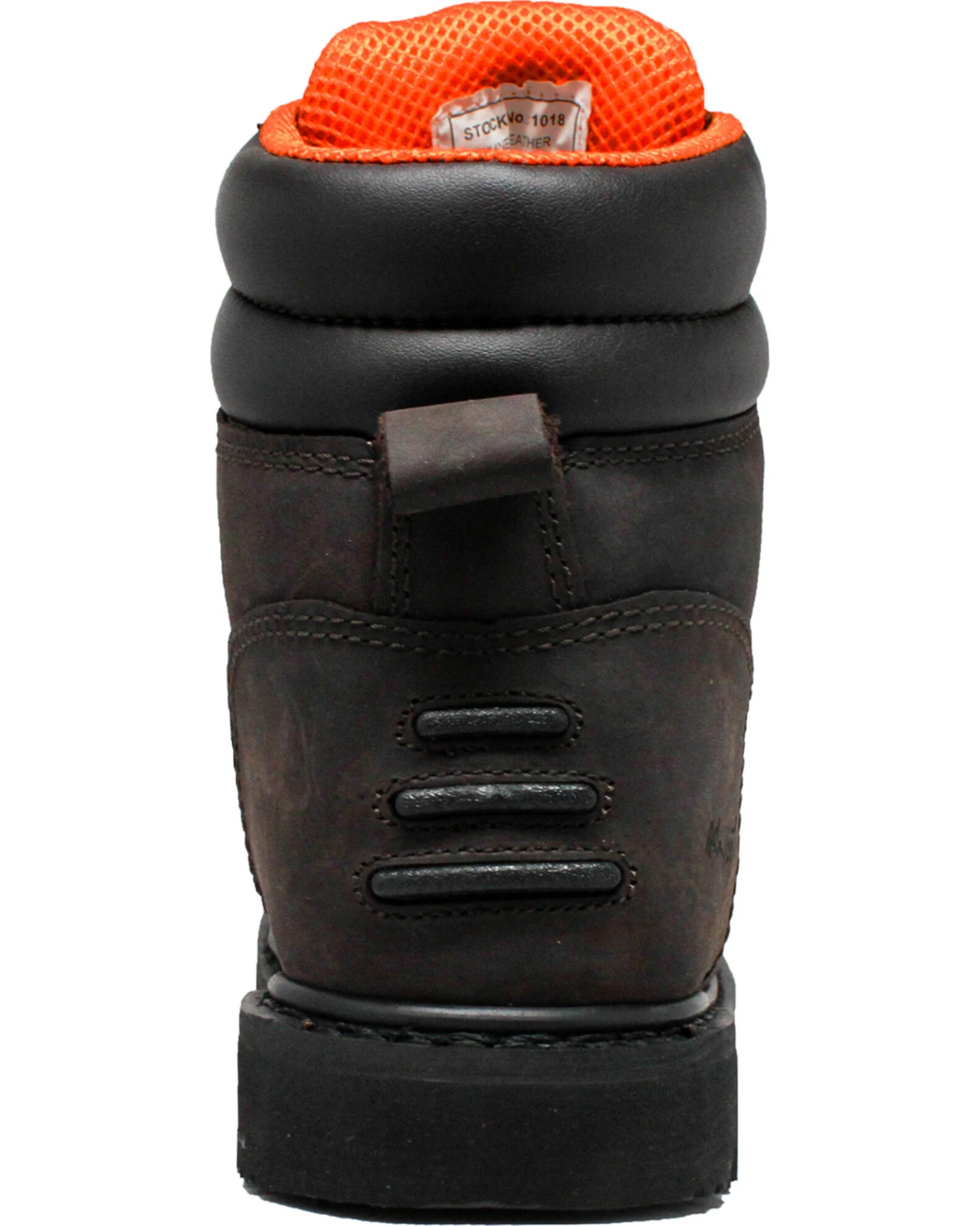 Ad Tec Men's 6" Oiled Leather Work Boots - Steel Toe - Image 5