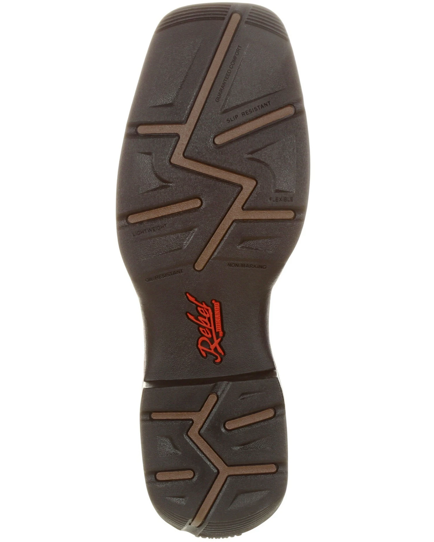 Durango Men's Rebel Pull On Western Boots - Broad Square Toe