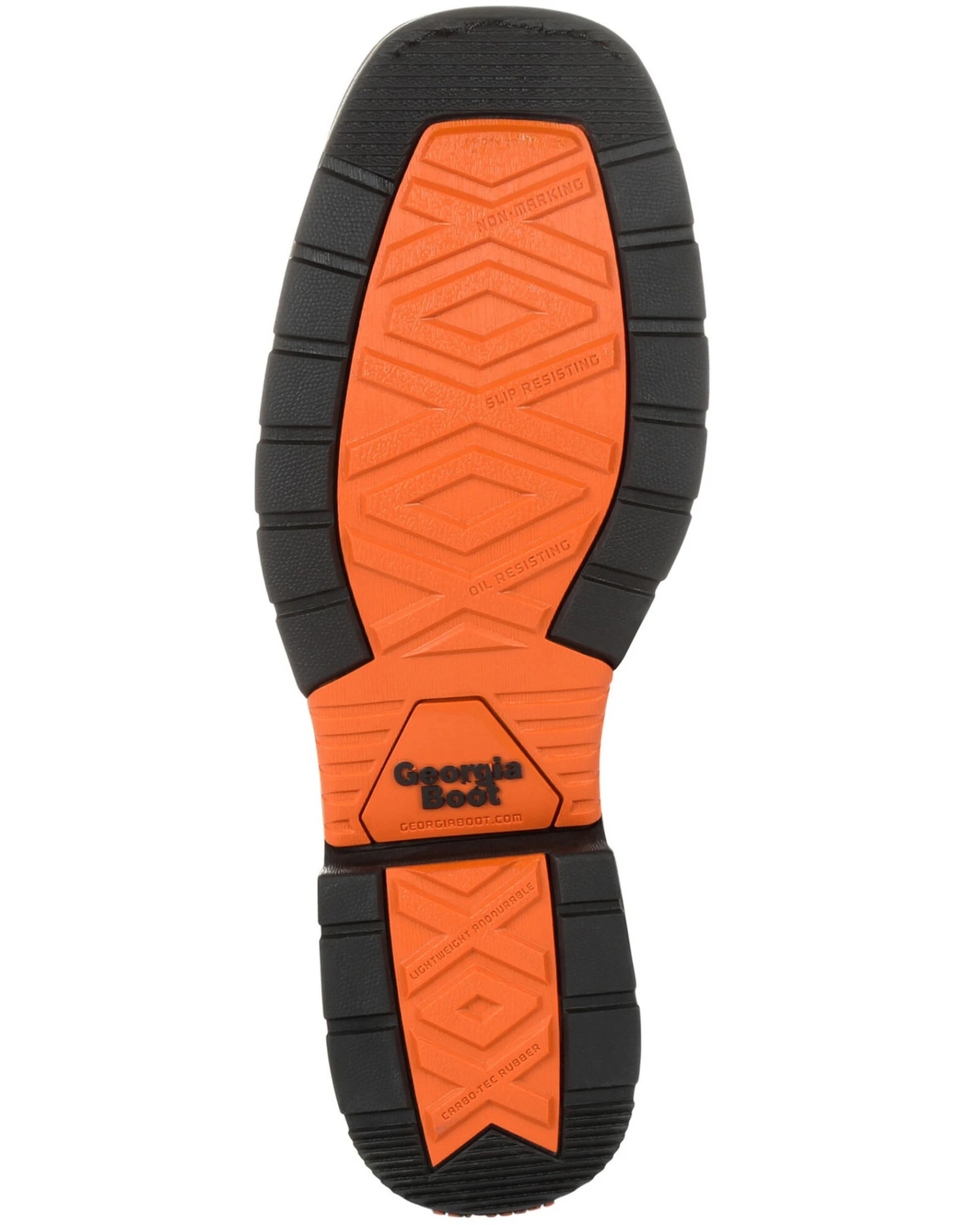 Georgia Boot Men's Carbo-Tec LT Waterproof Western Work Boots - Steel Toe - Image 6