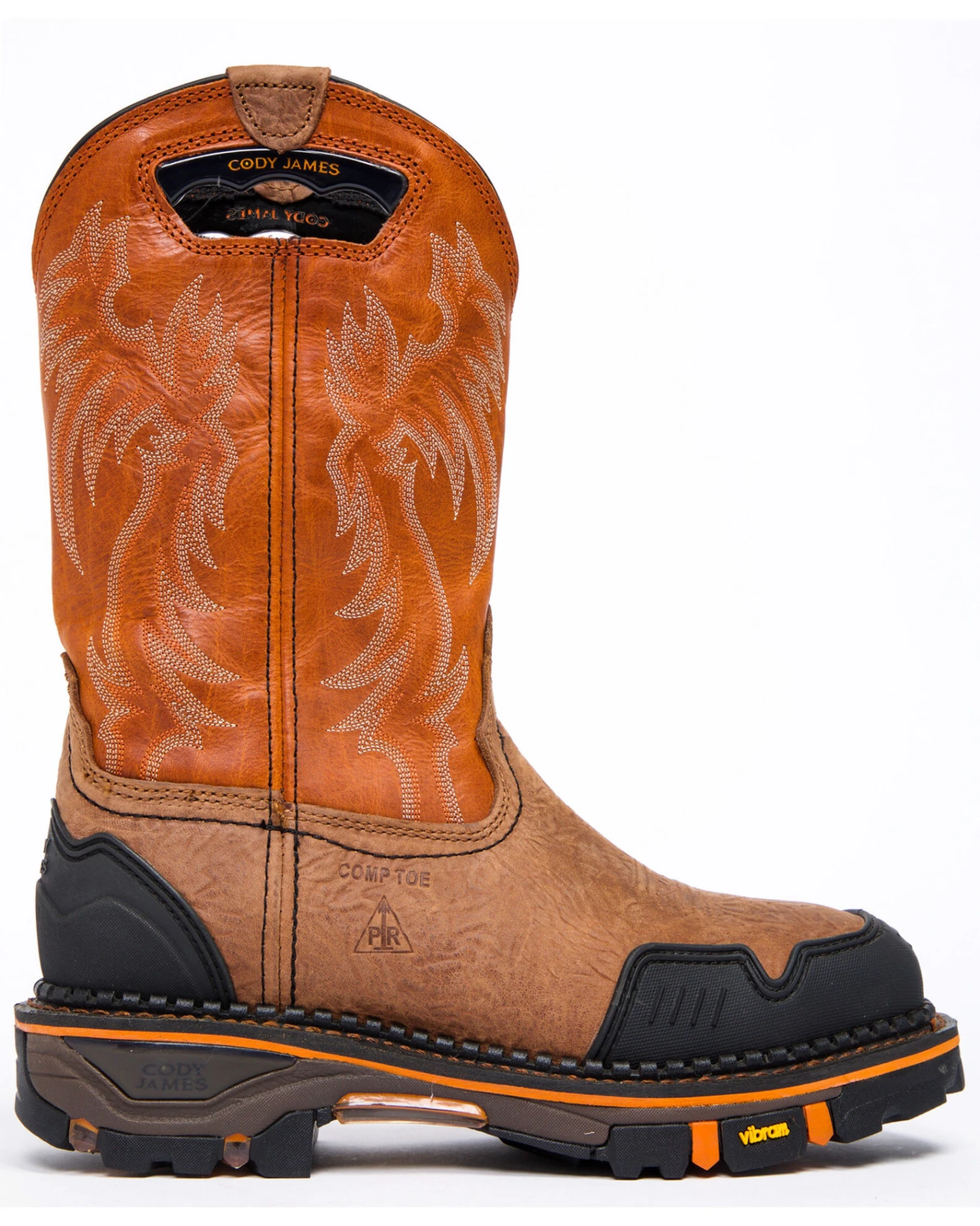 Cody James Men's 11" Decimator Western Work Boots - Nano Composite Toe - Image 2