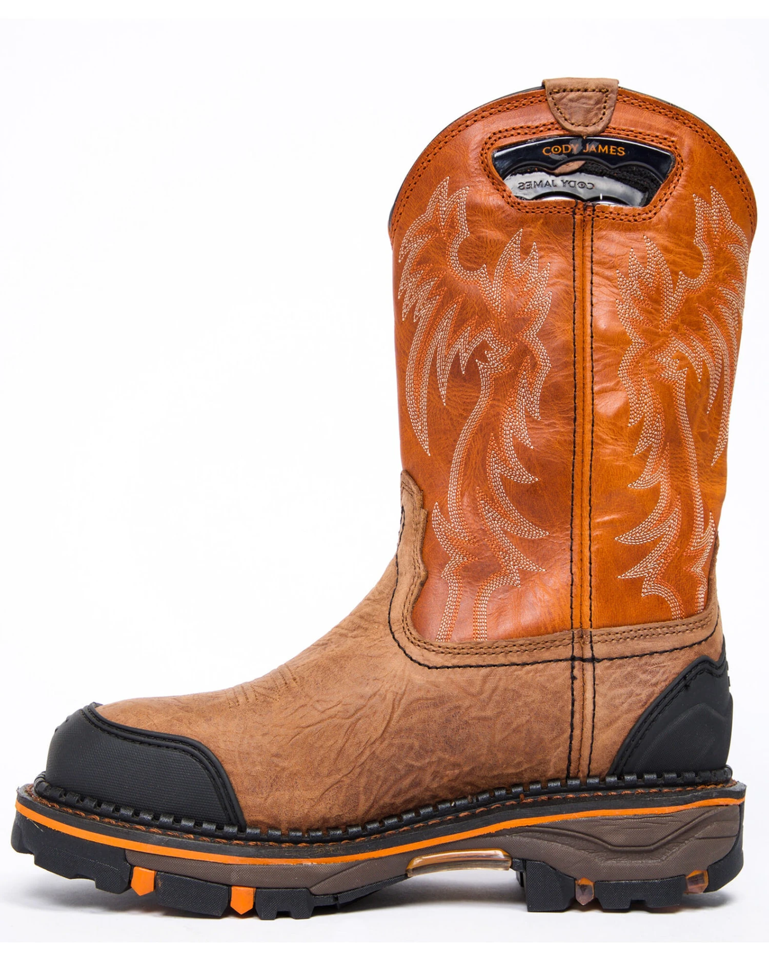 Cody James Men's 11" Decimator Western Work Boots - Nano Composite Toe - Image 3