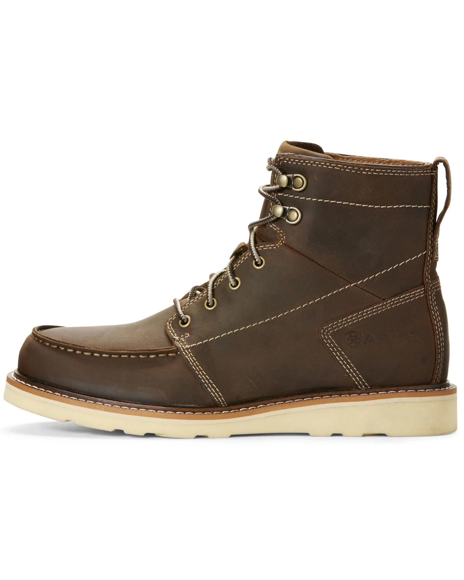 Ariat Men's Brewed Barley Recon Lace-Up Boots - Moc Toe - Image 5