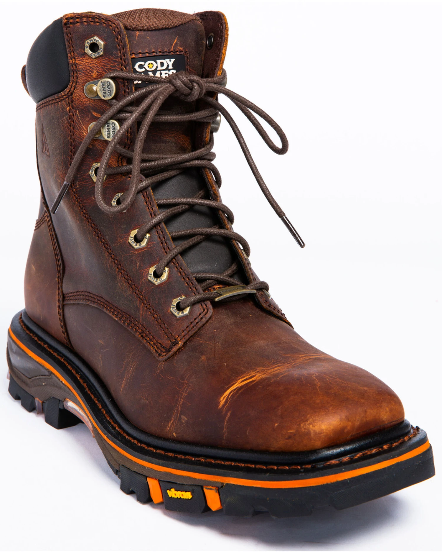 Cody James Men's 8" Decimator Work Boots - Soft Toe - Image 4