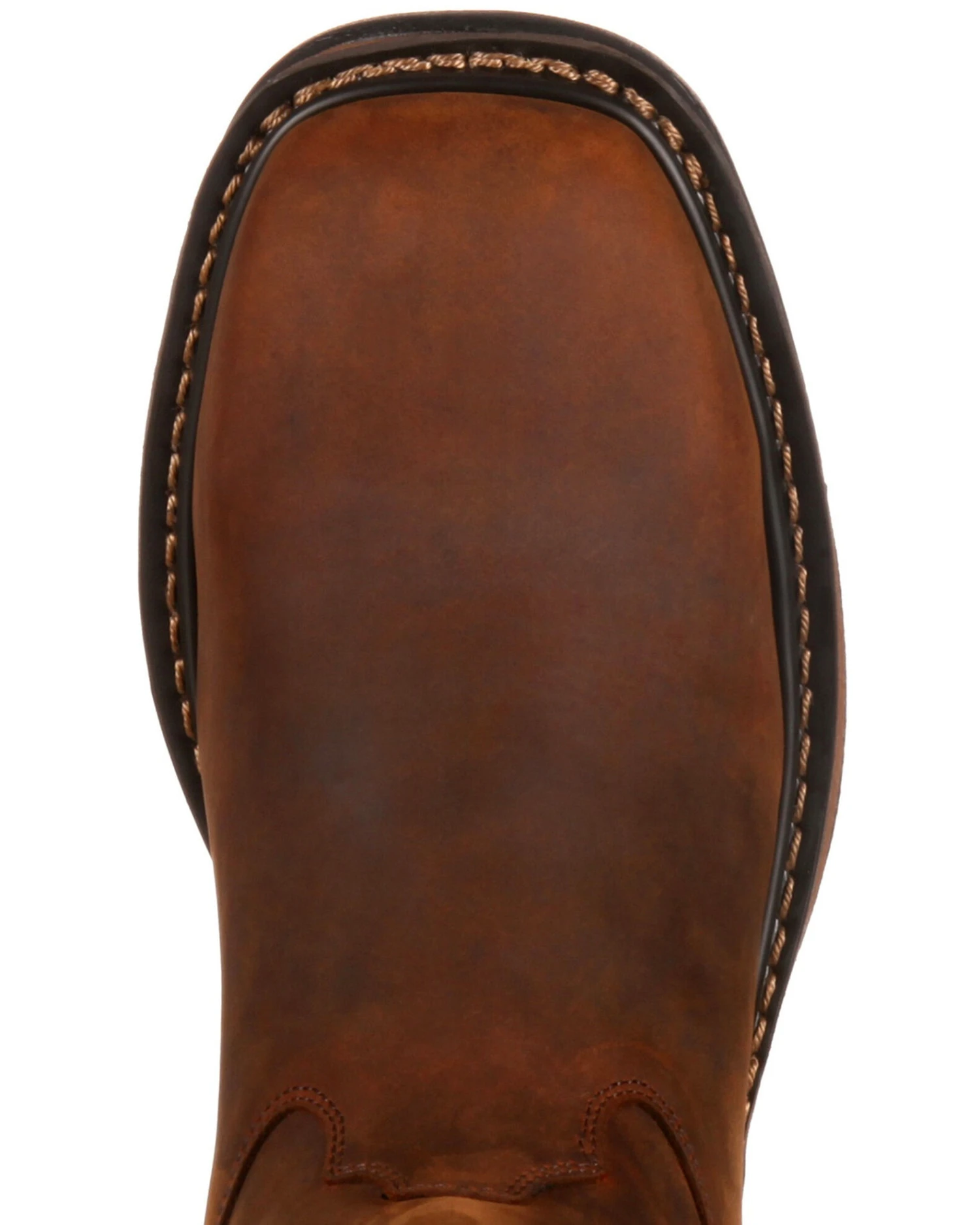 Rocky Men's Original Ride Western Work Boots - Square Toe - Image 3