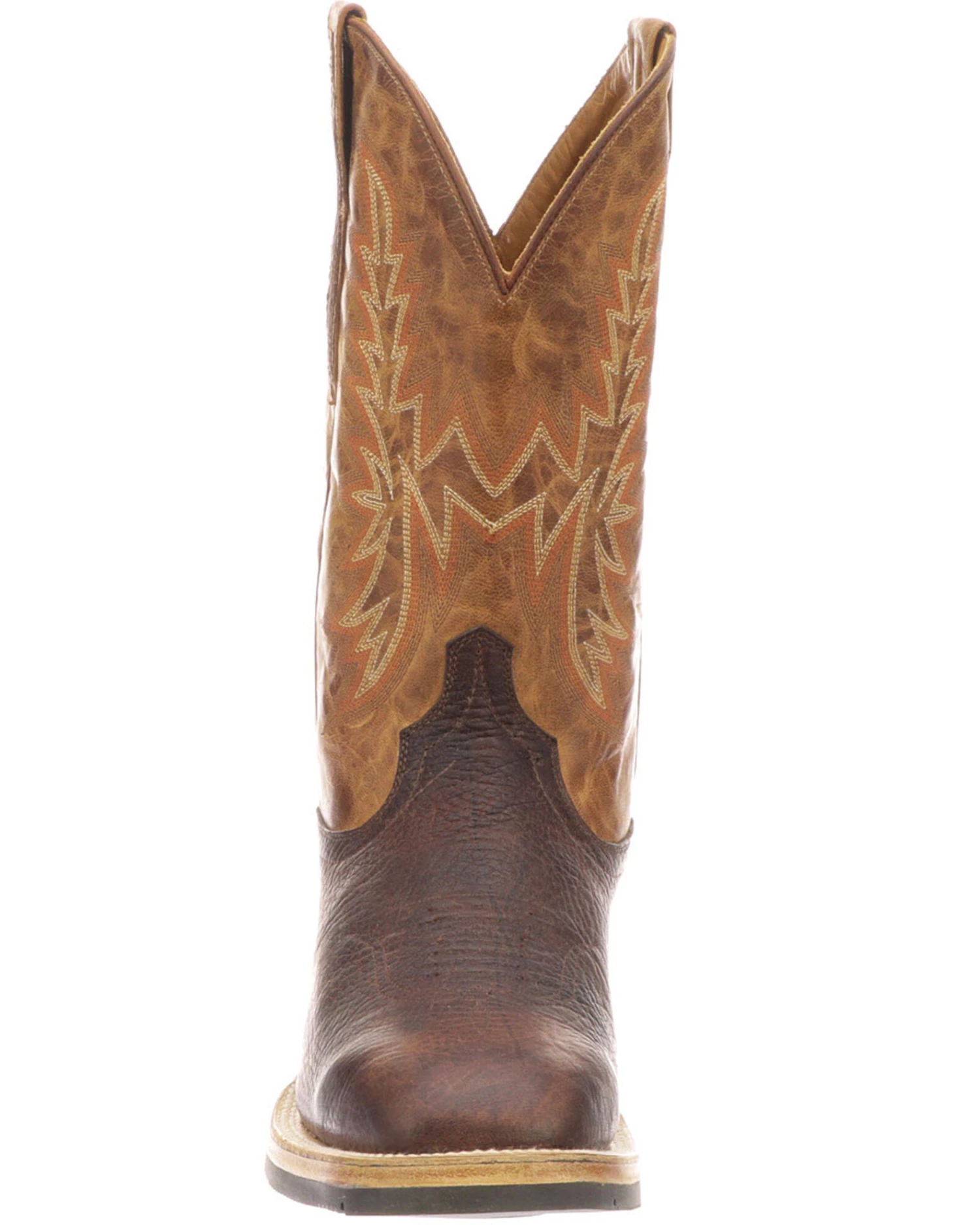 Lucchese Men's Rudy Western Boots - Broad Square Toe - Image 4