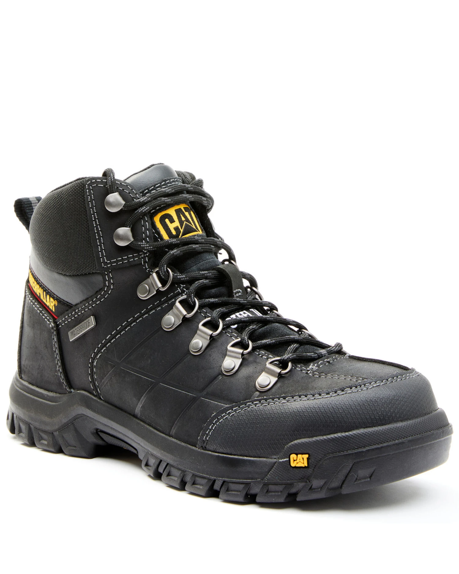 Caterpillar Men's Threshold Waterproof Work Boots - Steel Toe - Image 7