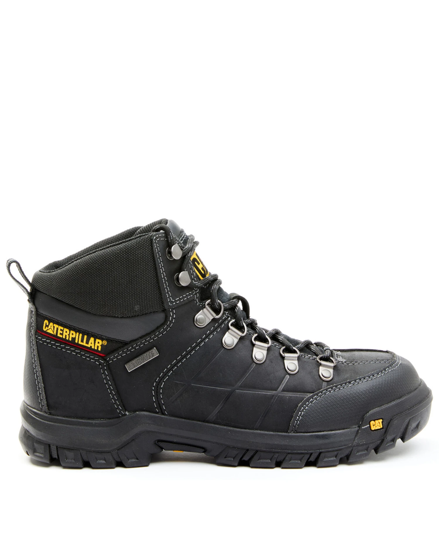 Caterpillar Men's Threshold Waterproof Work Boots - Steel Toe - Image 2