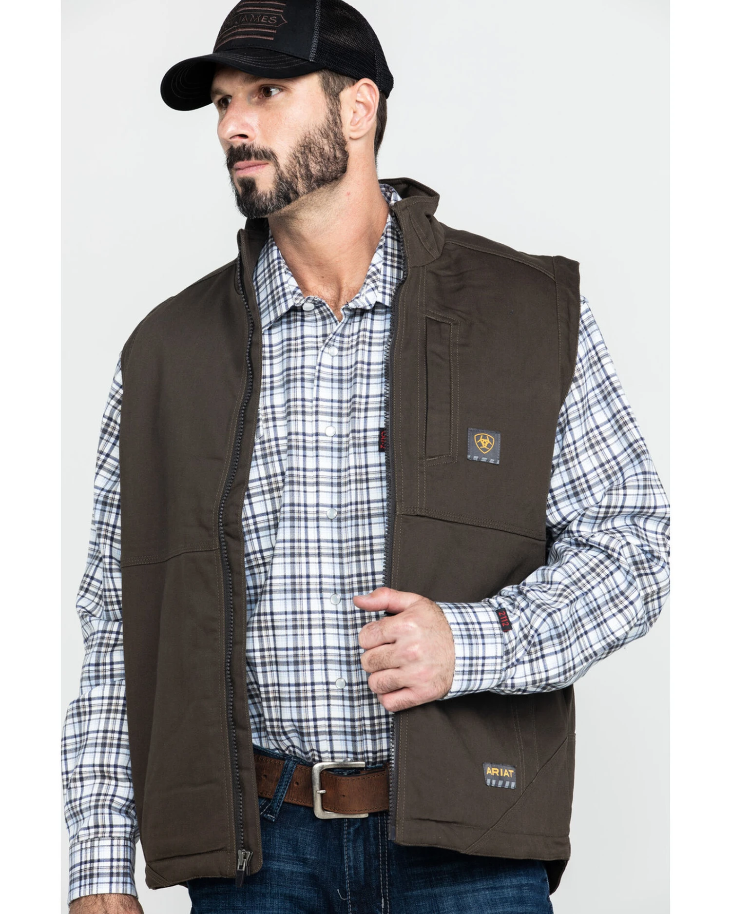 Ariat Men's Rebar Duracanvas Work Vest - Big & Tall - Image 2