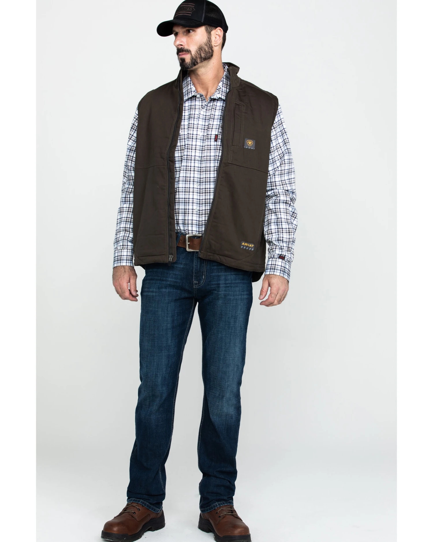 Ariat Men's Rebar Duracanvas Work Vest - Big & Tall - Image 5