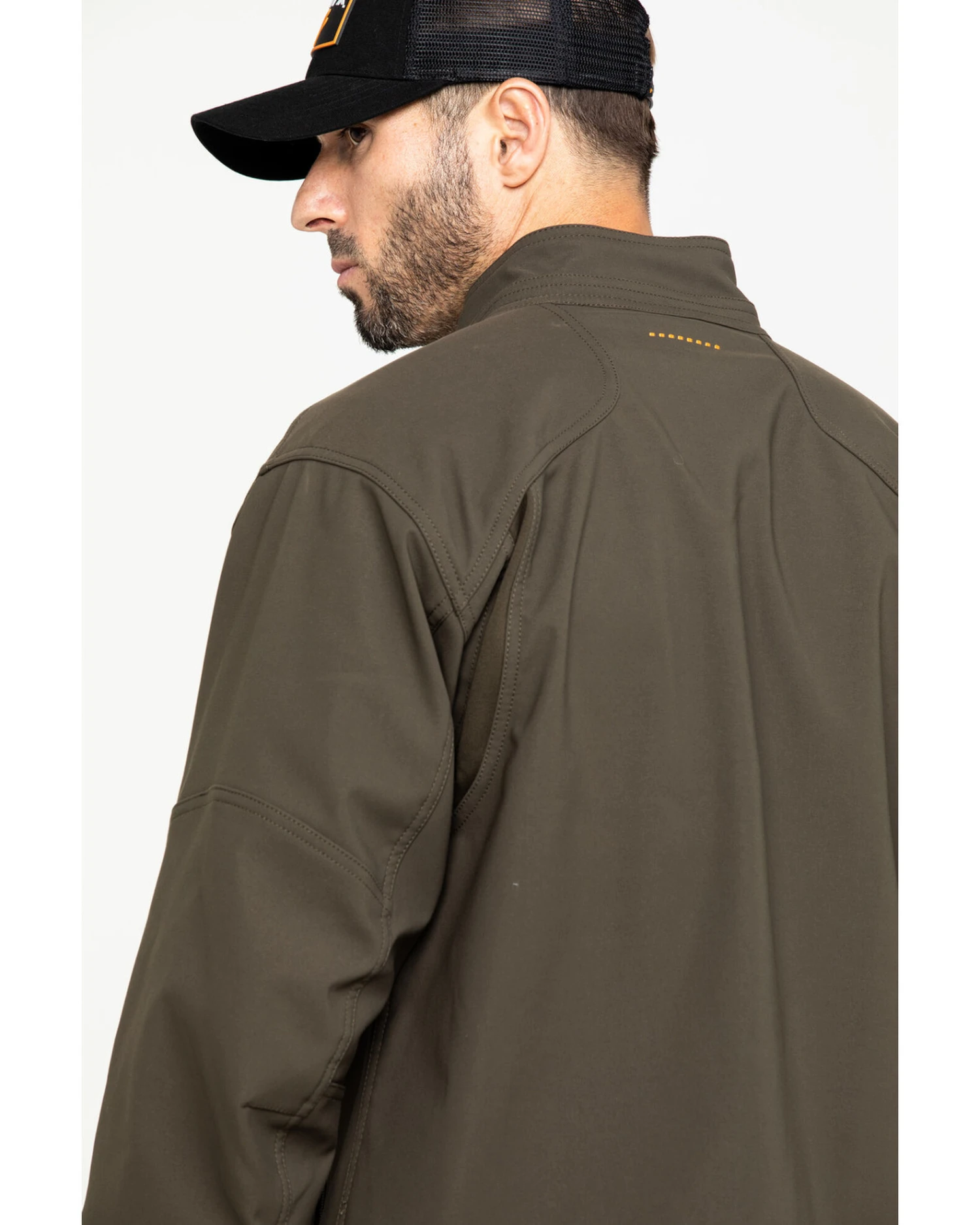 Ariat Men's Rebar Stretch Canvas Softshell Work Jacket - Image 3