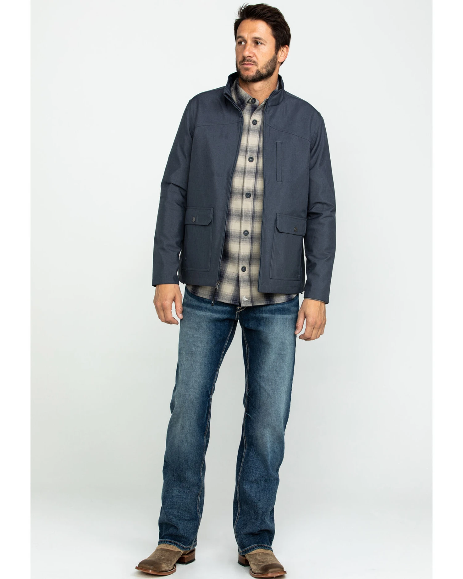 Cody James Core Men's Almore Softshell Bonded Jacket - Image 6