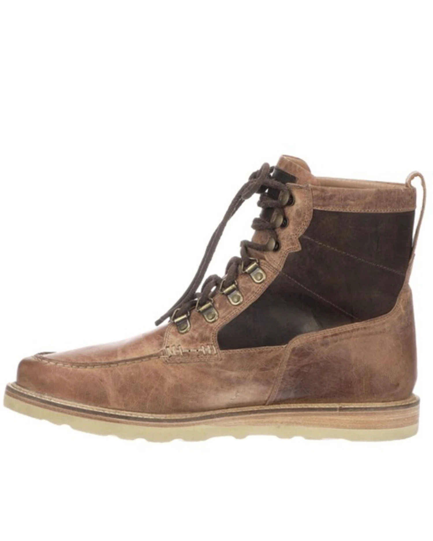 Lucchese Men's Lace-Up Range Boot - Moc Toe - Image 3