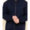 Hawx Men's FR Zip Up Fleece Hooded Work Hoodie