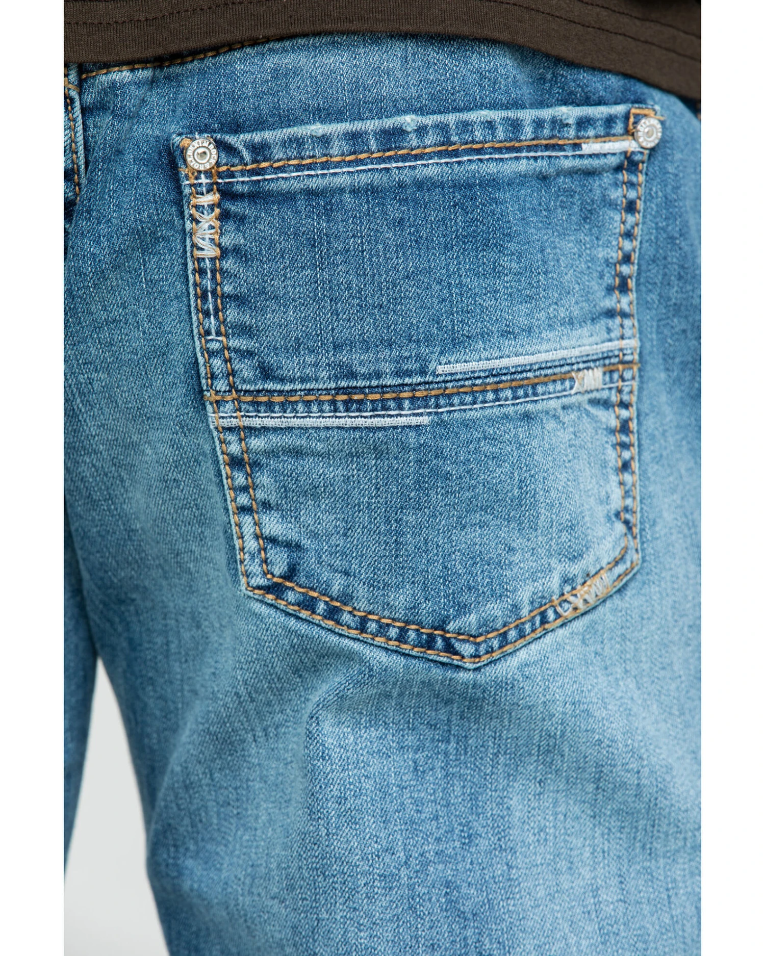 Rock & Roll Denim Men's Pistol Vintage Med Stretch Straight Jeans - Image 6