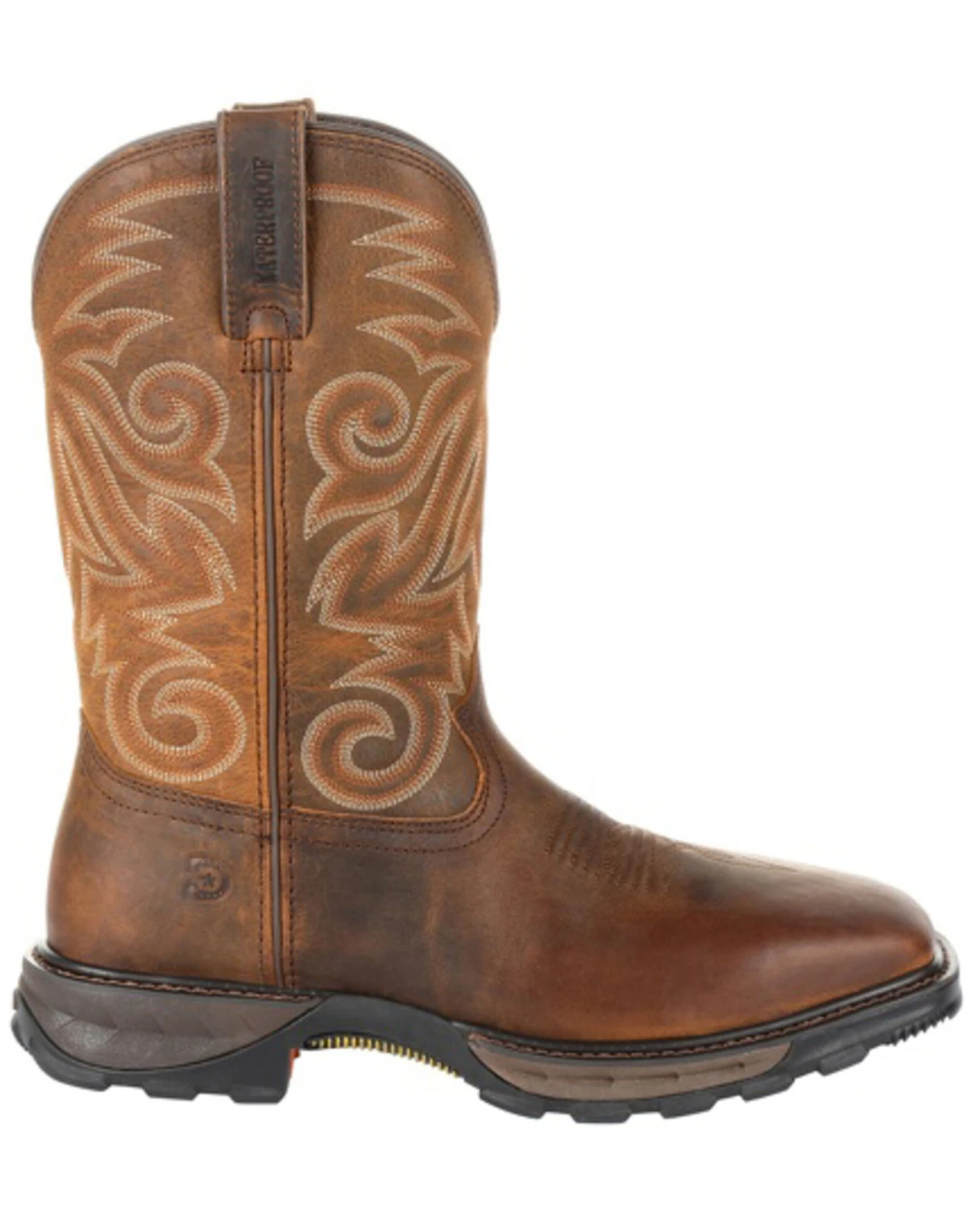 Durango Men's Maverick XP Waterproof Western Work Boots - Steel Toe - Image 4