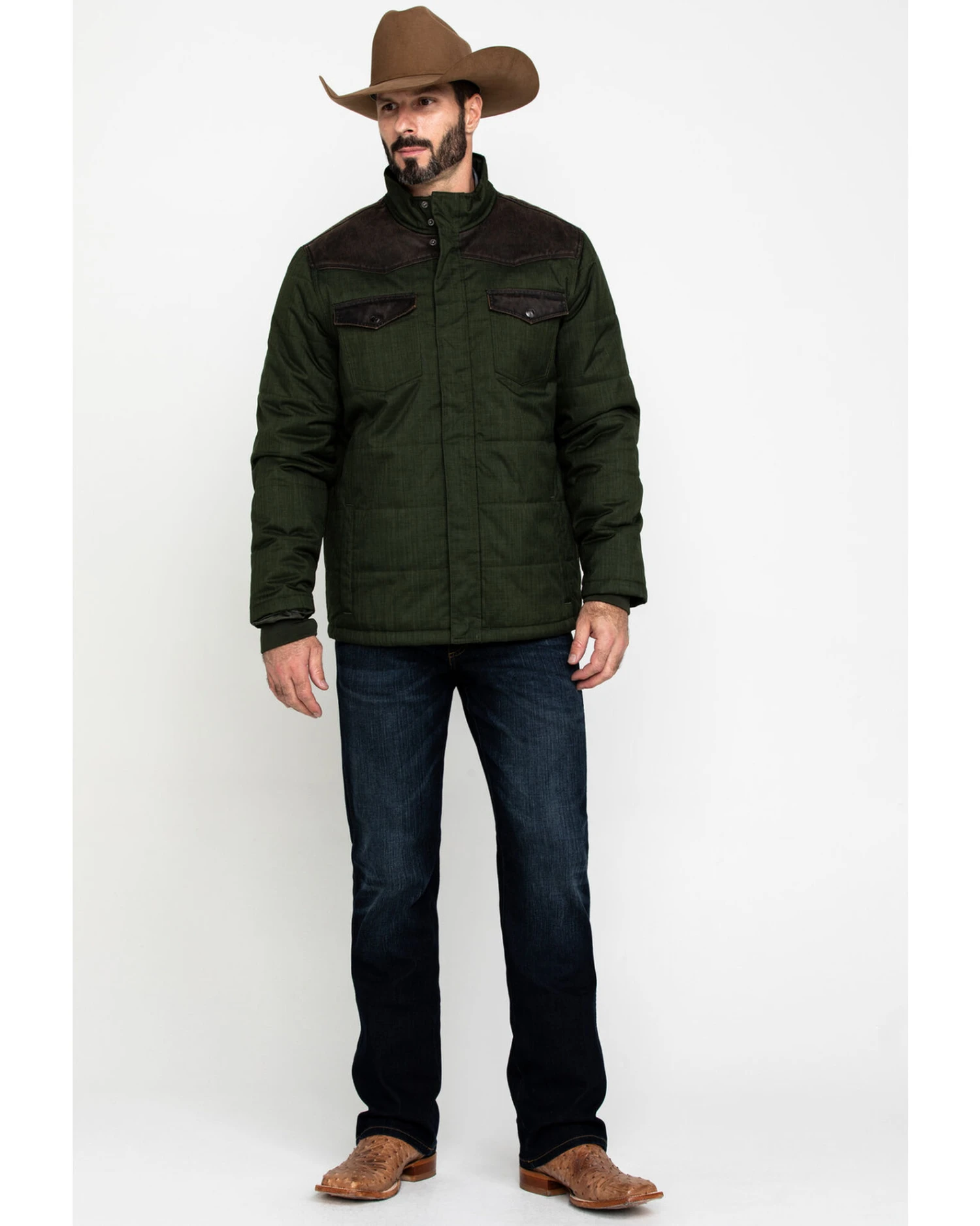 Cody James Men's Deer Hunter Heavy Weight Puffer Jacket - Image 3