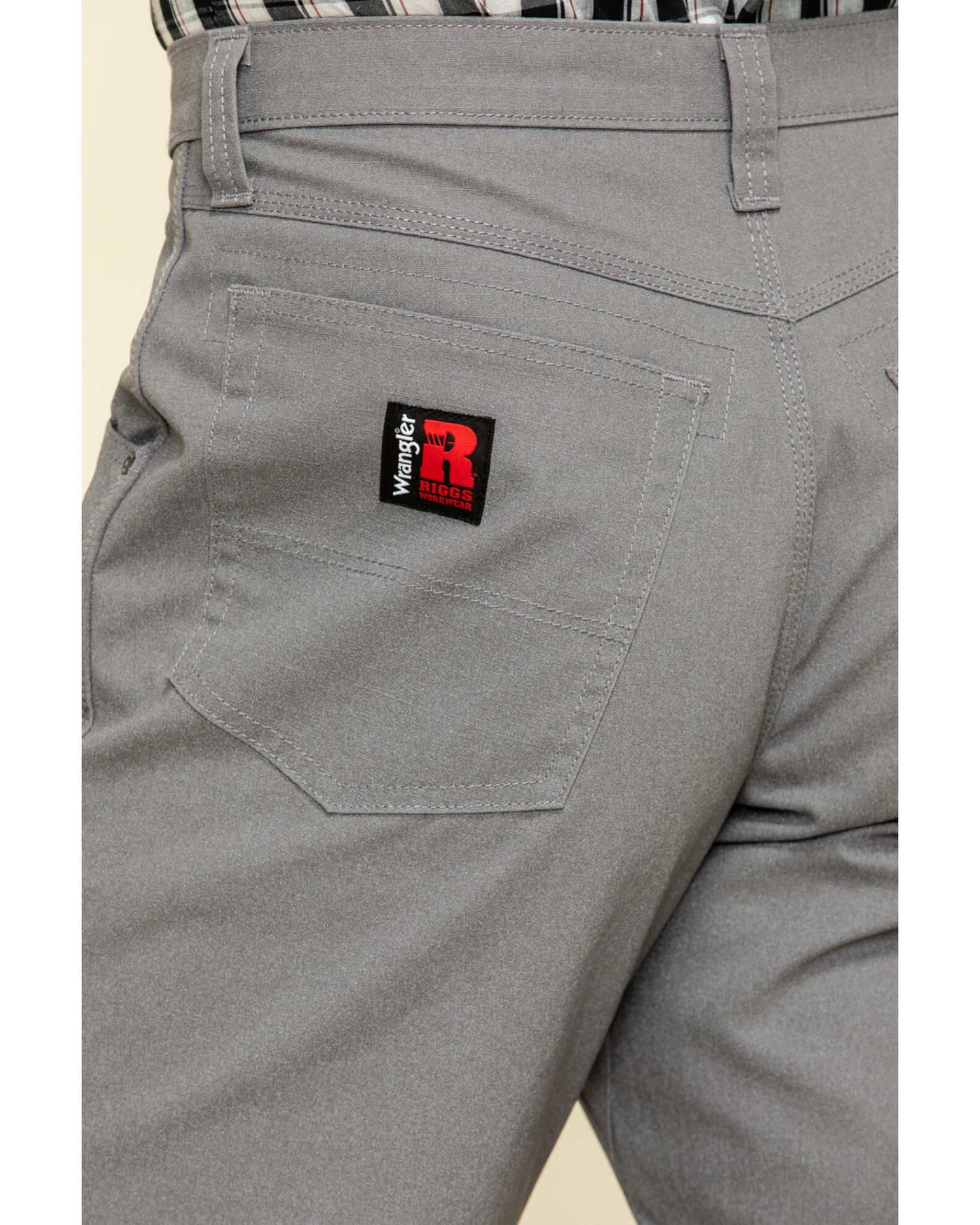 Wrangler Riggs Men's Slate Relaxed Ripstop Technical Work Pants - Image 6