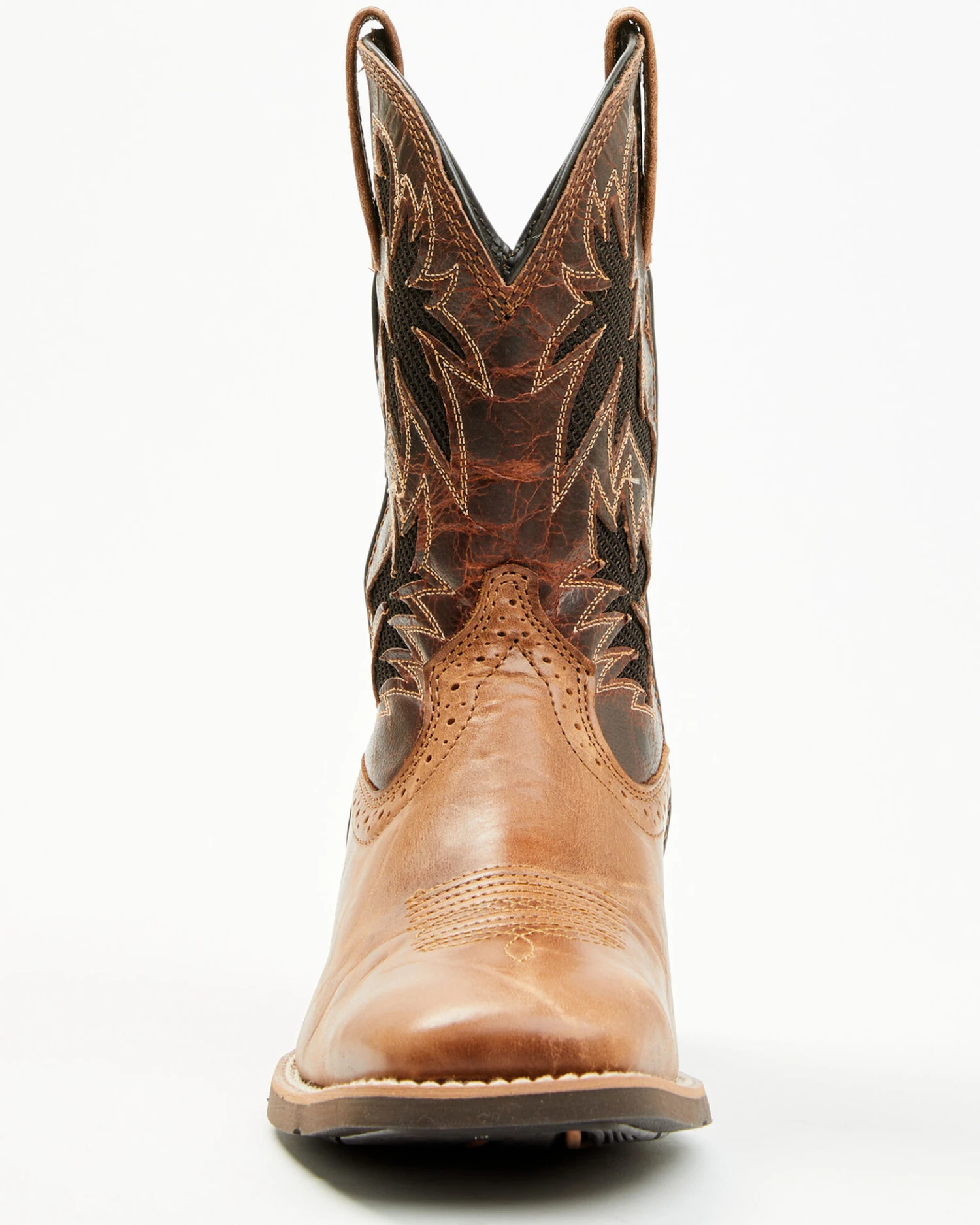 Ariat Men's Sport Cool VentTEK Western Performance Boots - Broad Square Toe