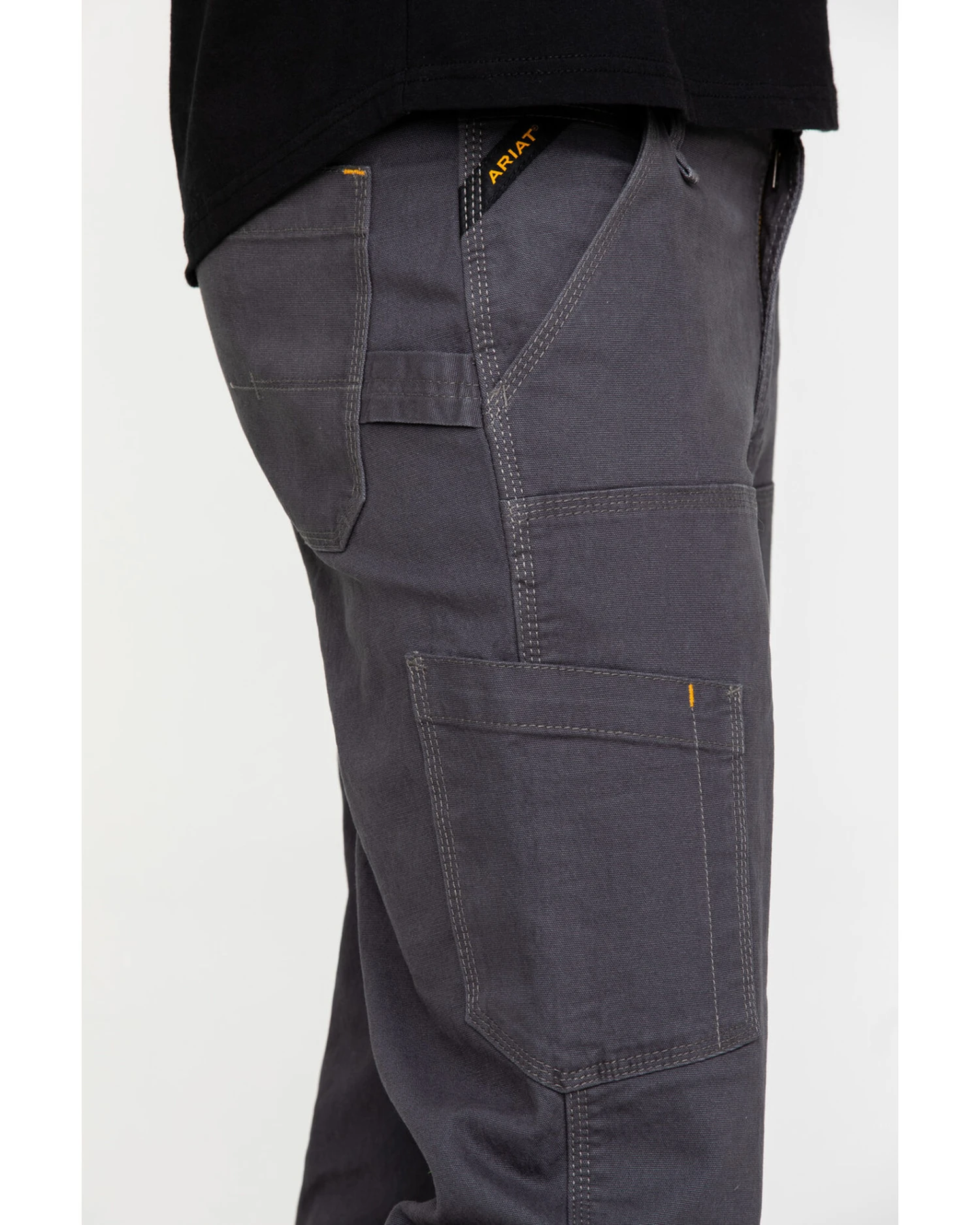 Ariat Men's Rebar M4 Made Tough Durastretch Double Front Straight Work Pants - Big
