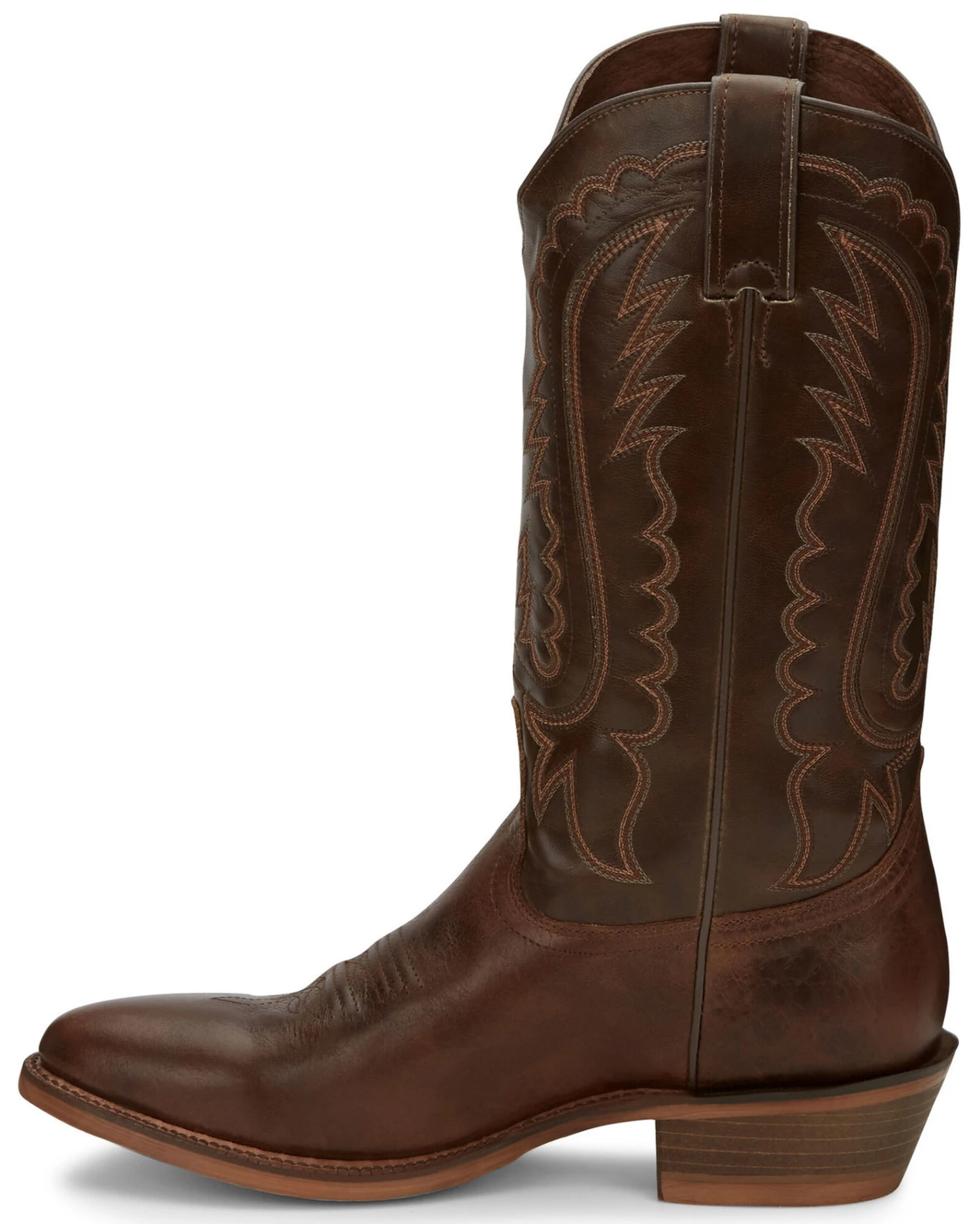 Nocona Men's Jackpot Brown Western Boots - Medium Toe - Image 7