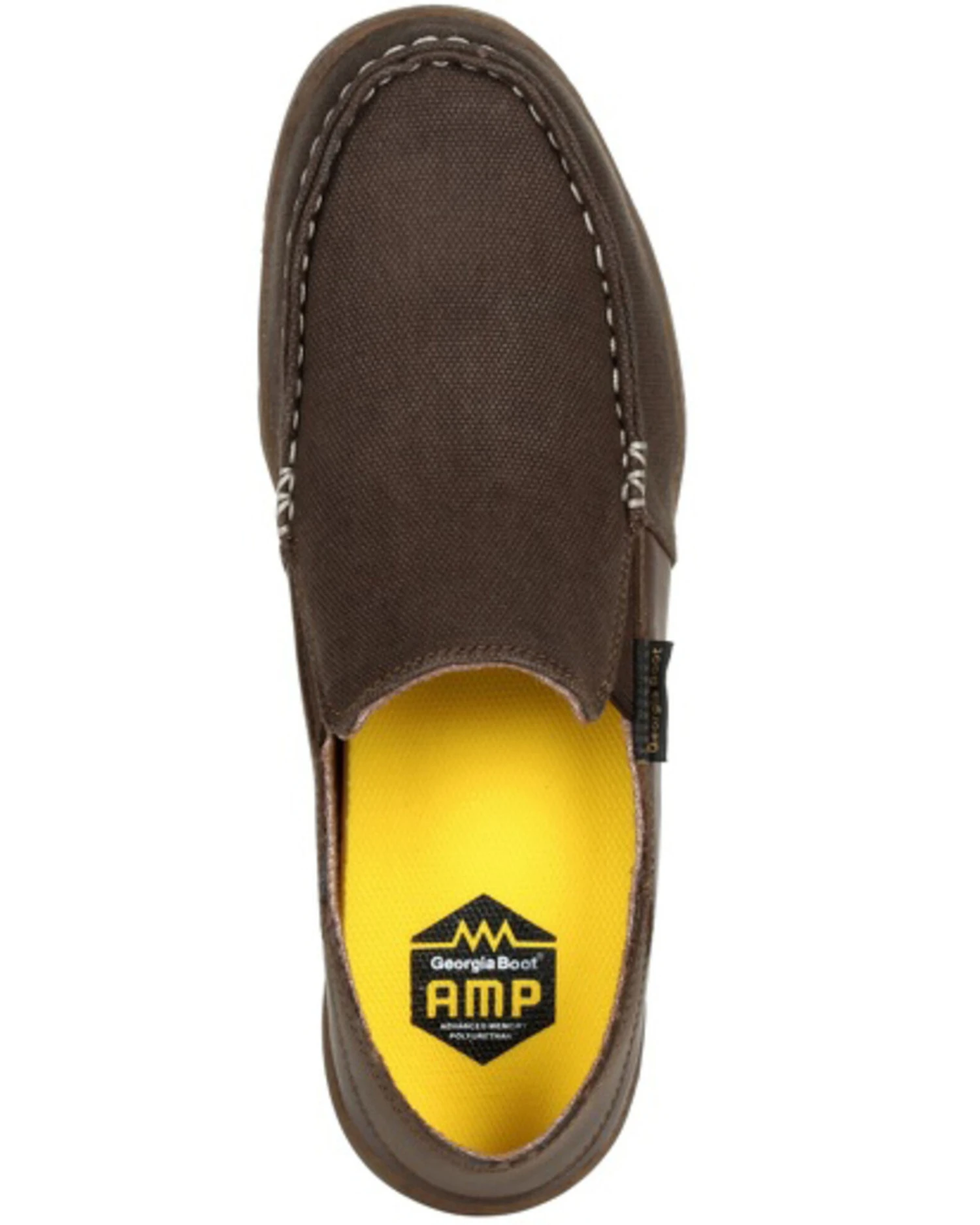 Georgia Boot Men's Cedar Falls Slip-On Shoes - Moc Toe - Image 2