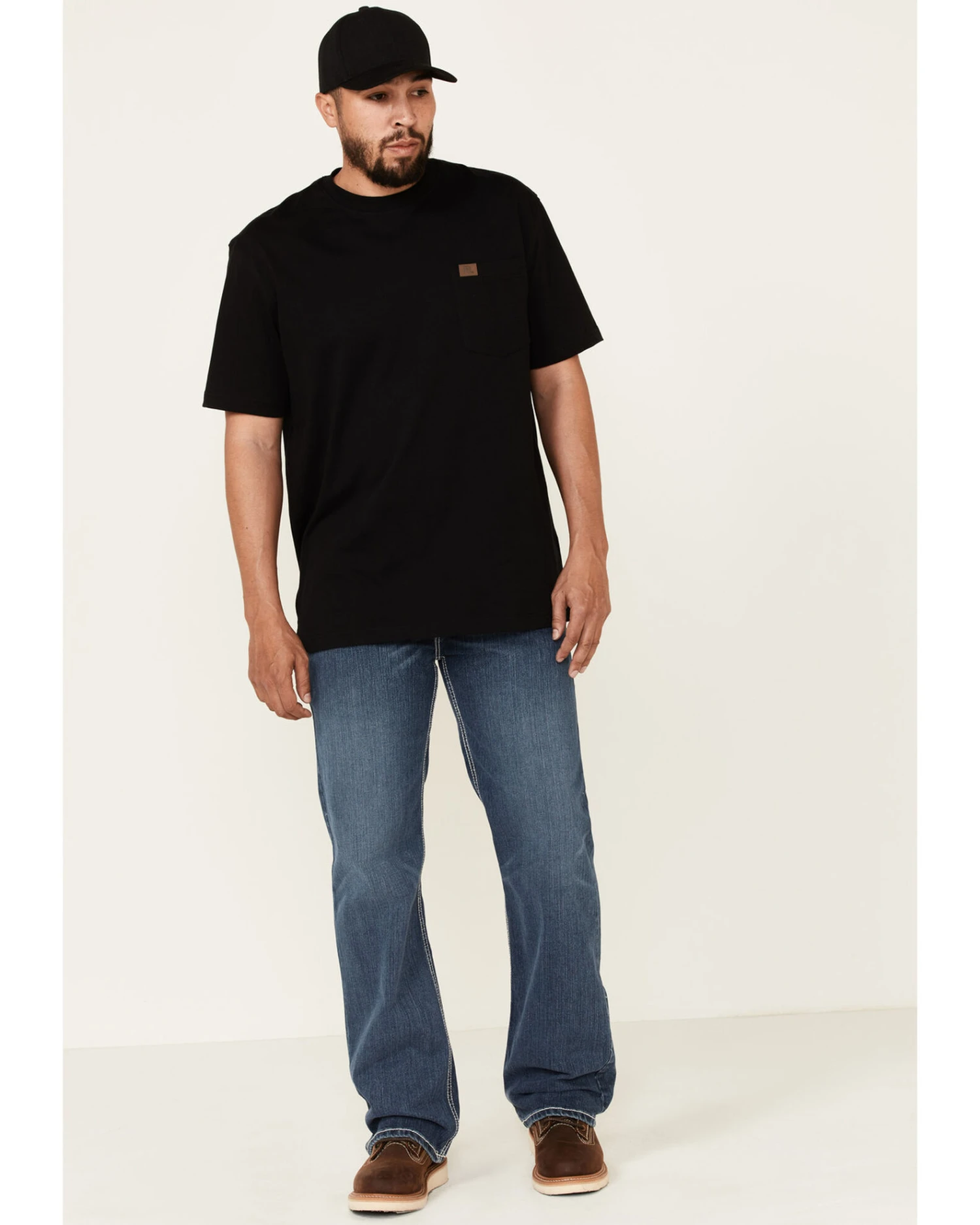 Rock & Roll Denim Men's FR Reflex Double Barrel Relaxed Straight Work Jeans - Image 4